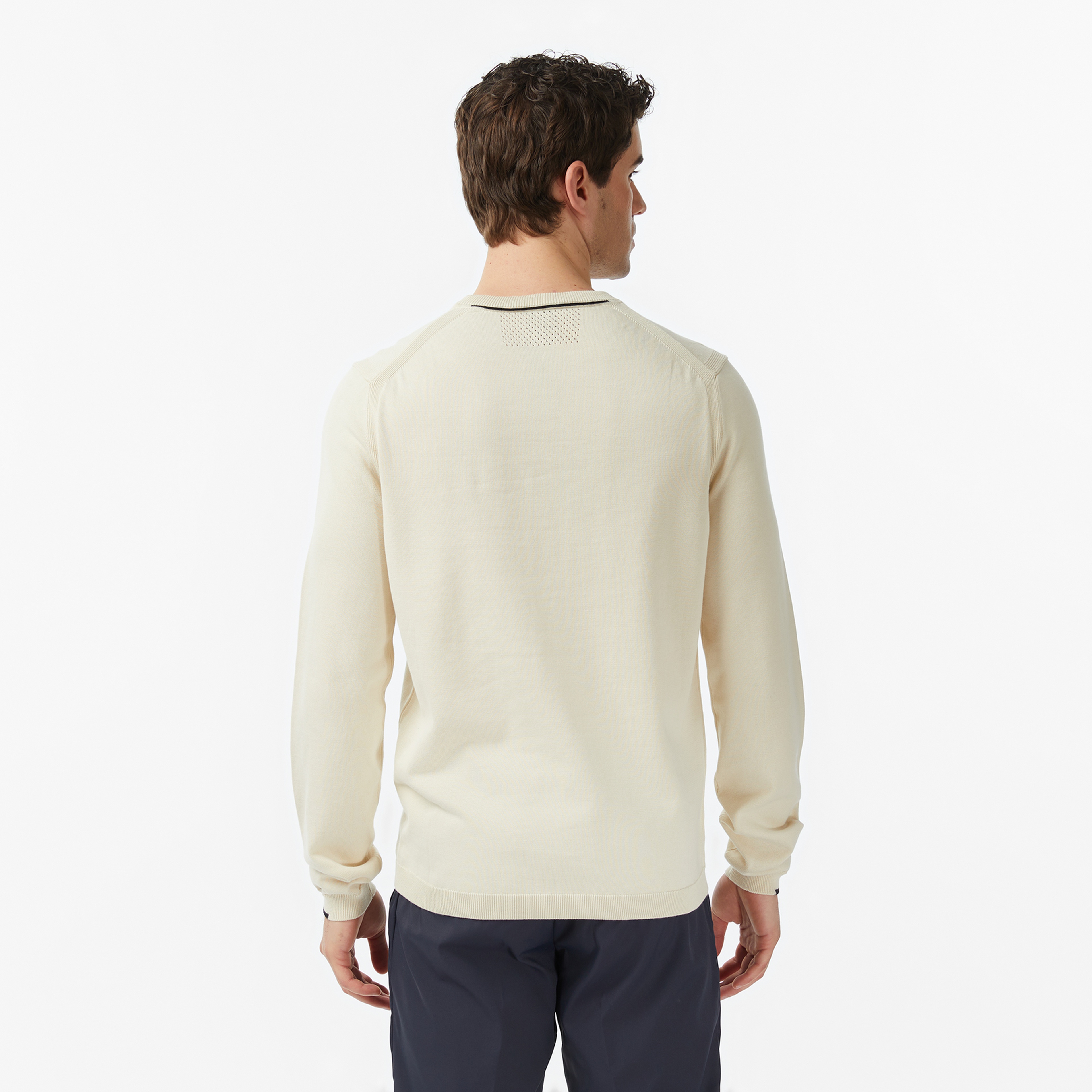 Boss Ever-X Erkek Beyaz Triko