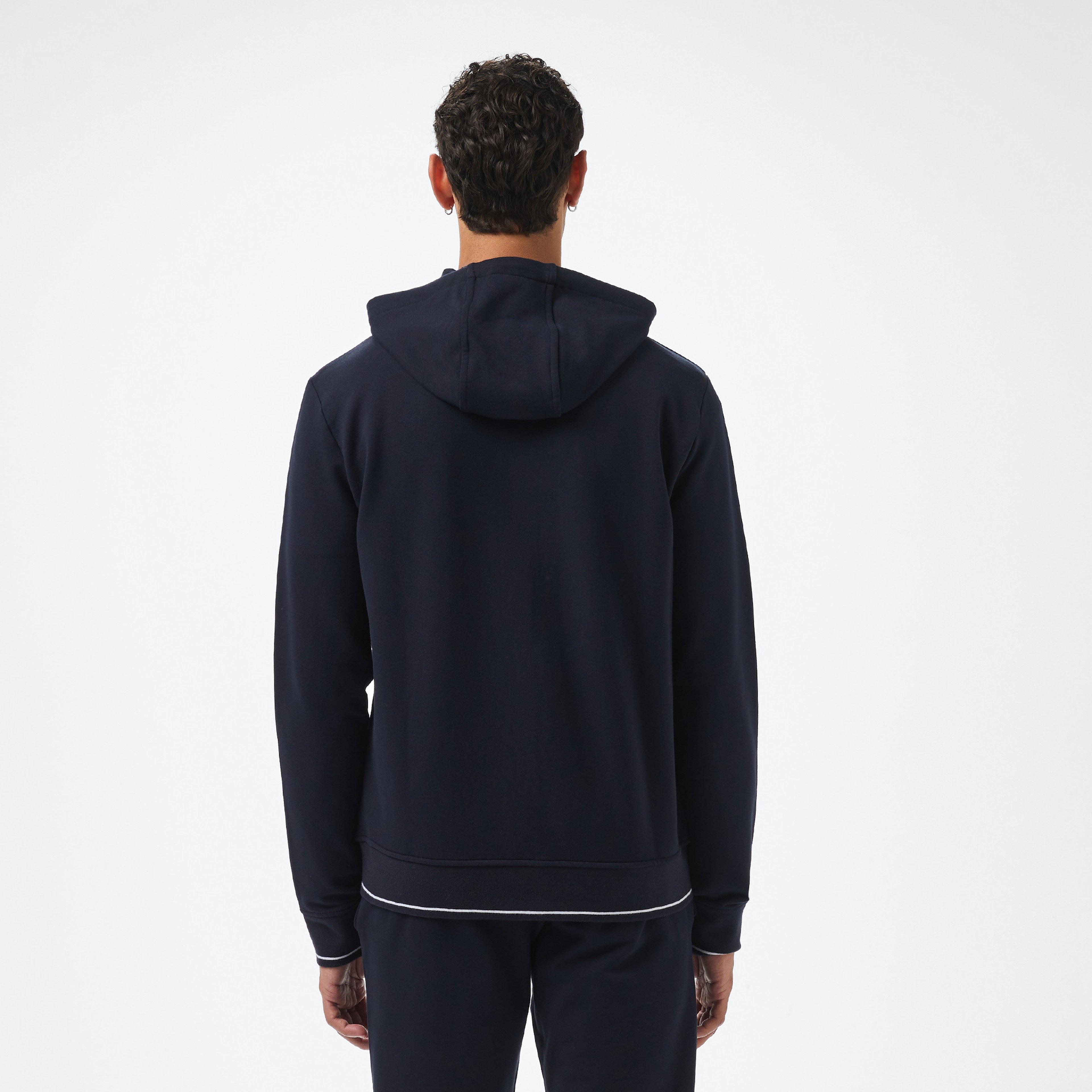Armani Exchange Erkek Lacivert Fermuarlı Sweatshirt