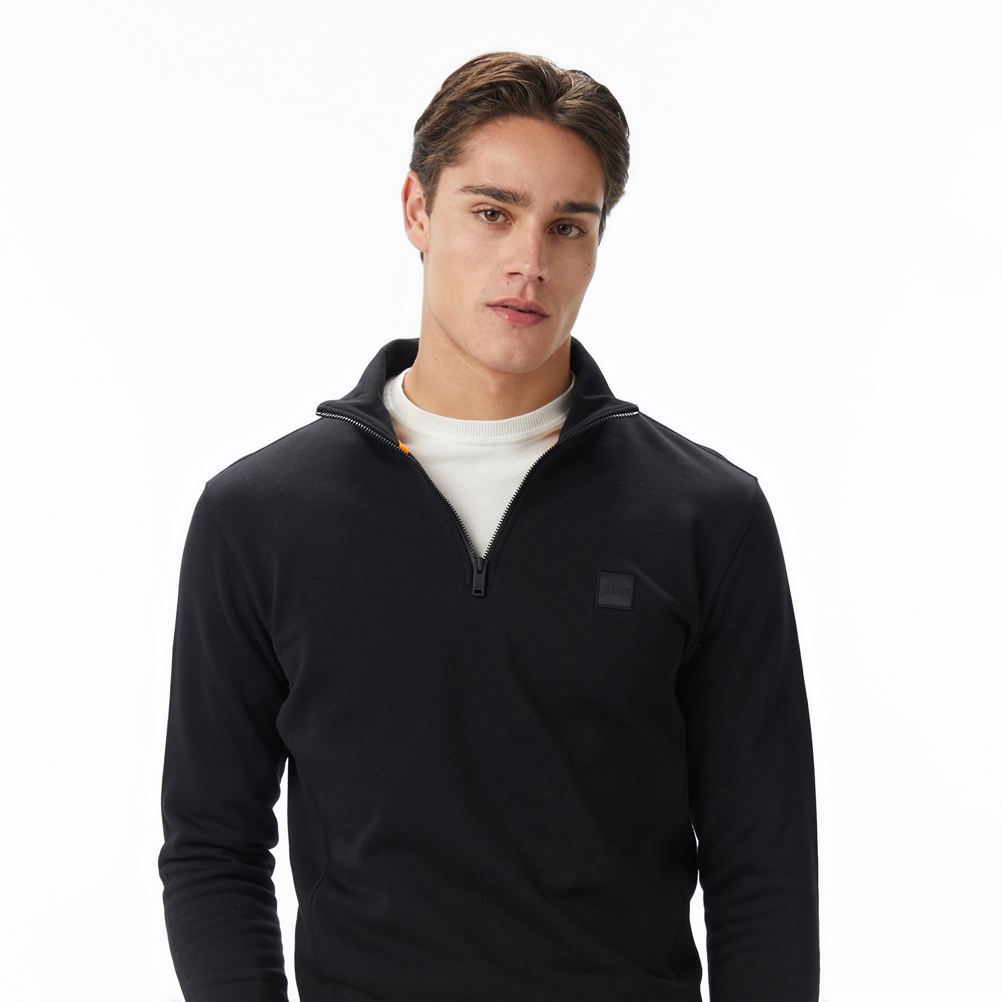 Boss Zetrust Erkek Siyah Sweatshirt