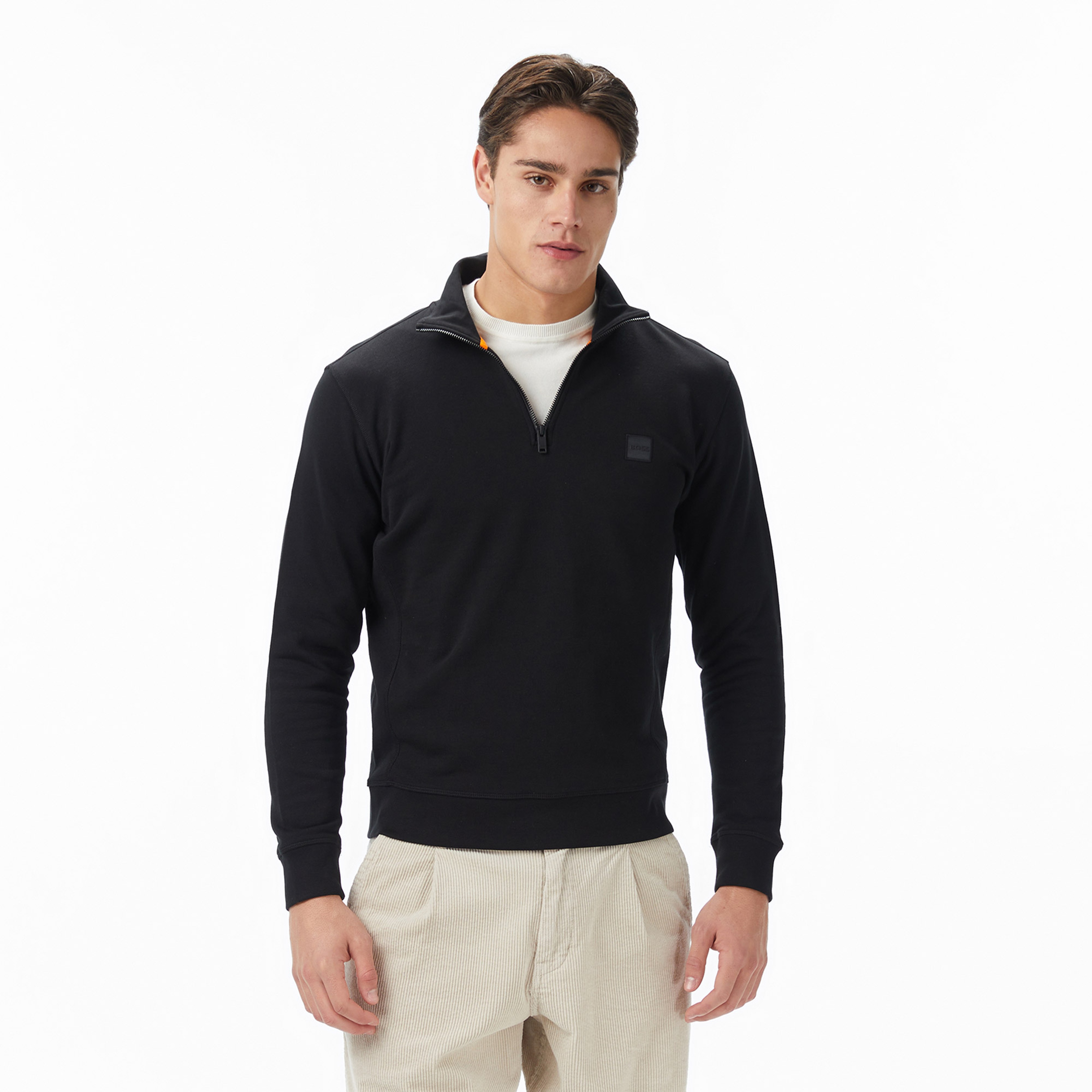 Boss Zetrust Erkek Siyah Sweatshirt