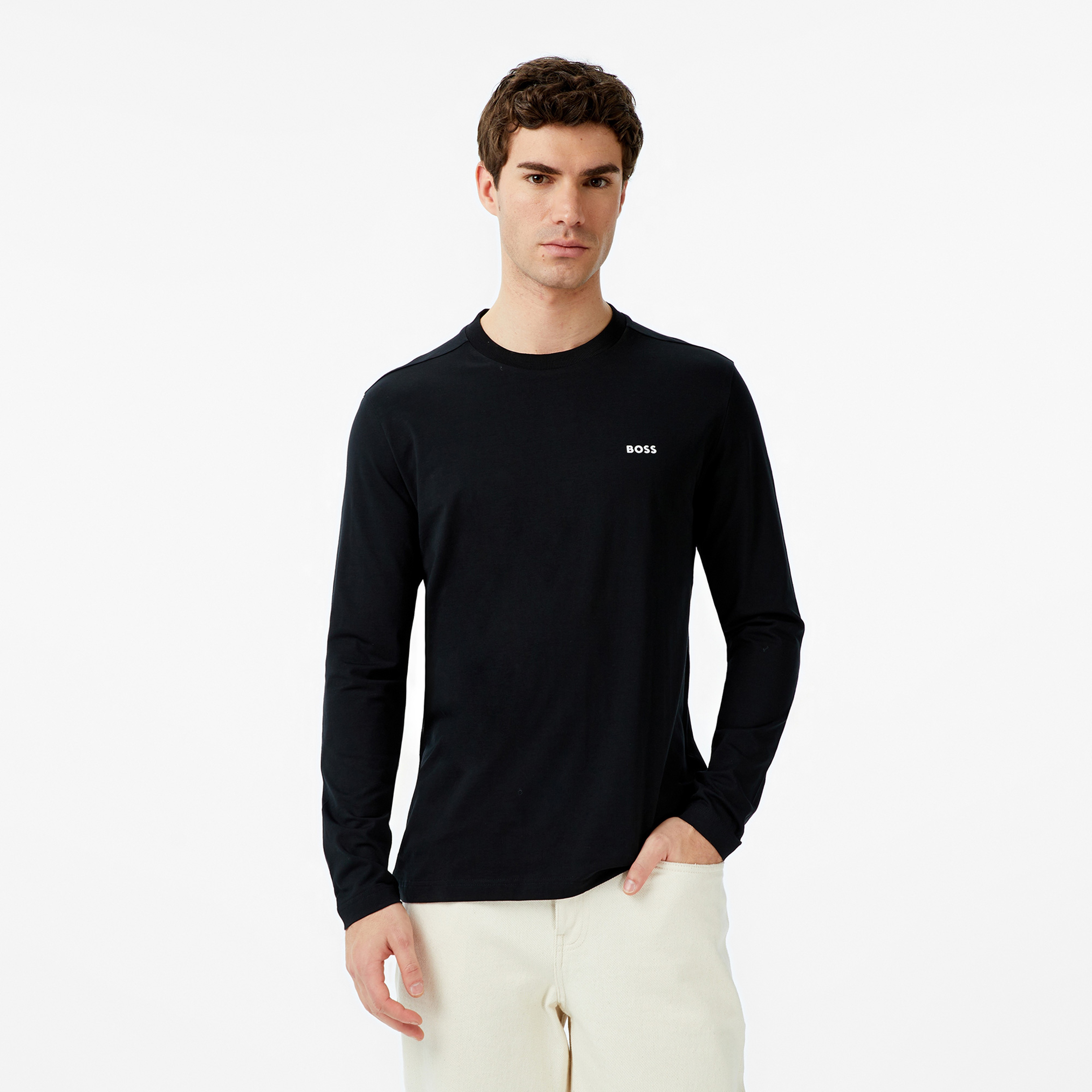 Boss Erkek Siyah T-Shirt