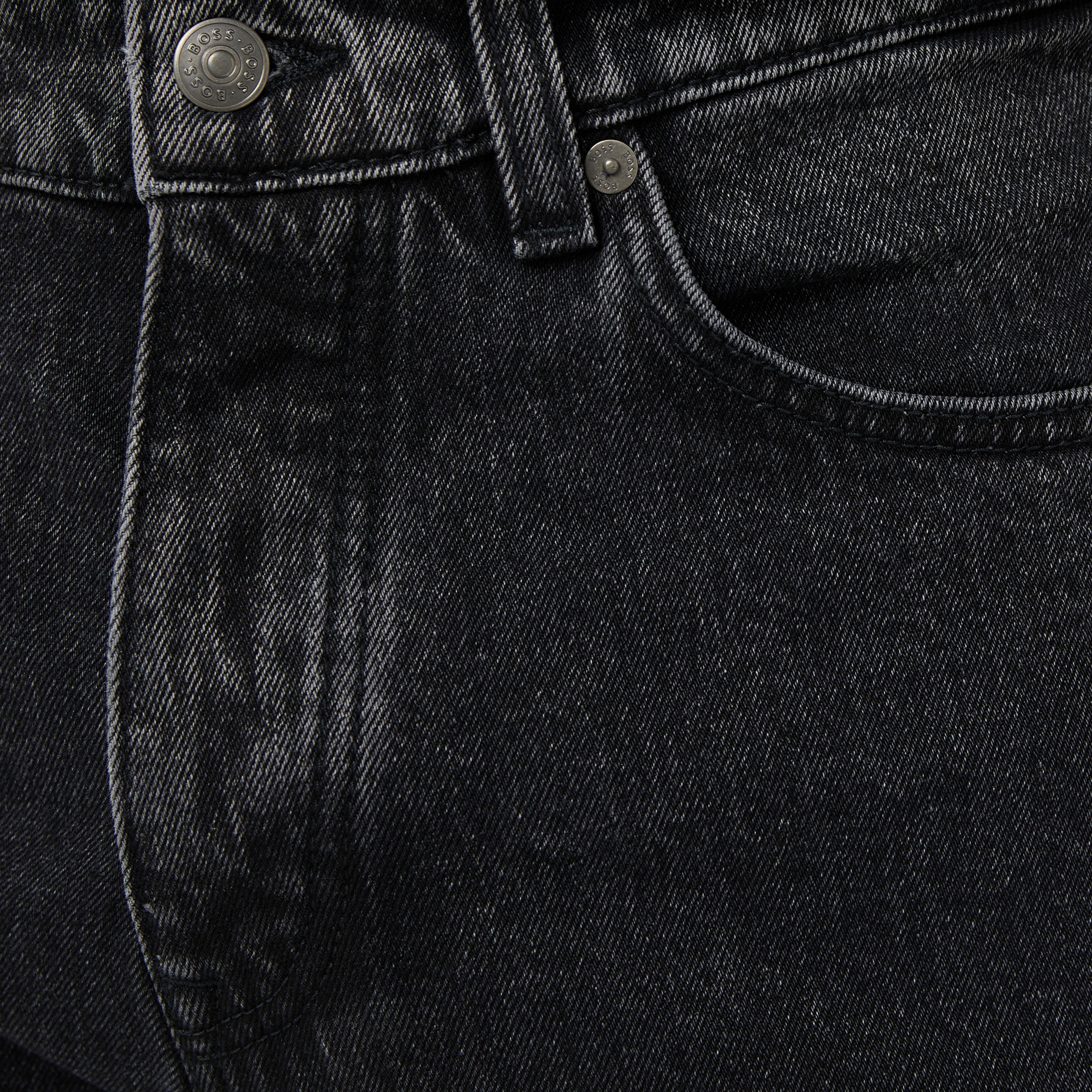 Boss Ogden Erkek Siyah Jean