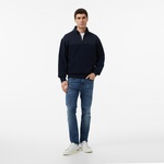 Boss Erkek Lacivert Sweatshirt