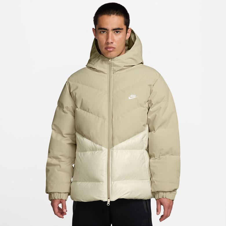 Nike Windrunner Statement Down Erkek Bej Mont