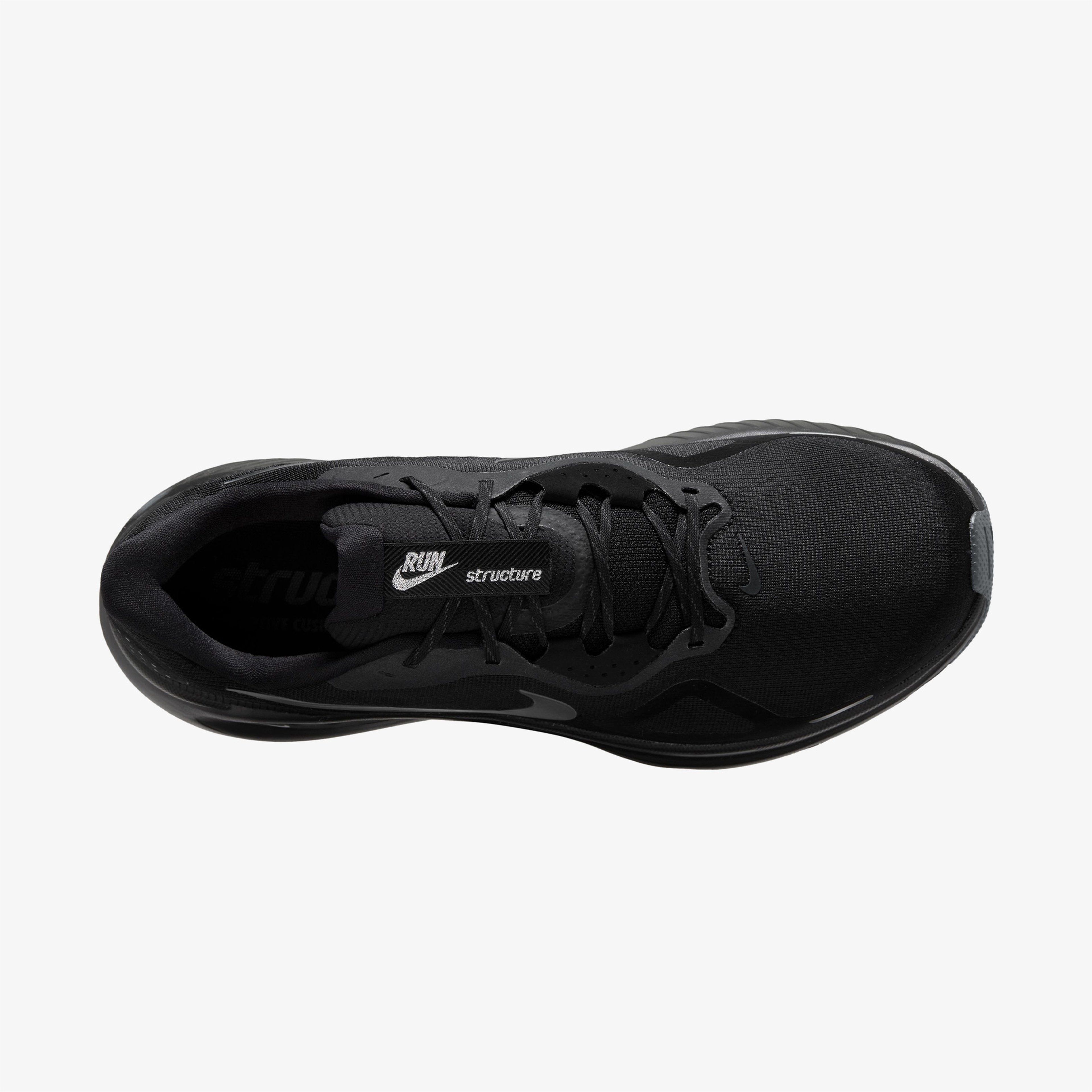 Nike Structure 26 Erkek Siyah Koşu Ayakkabısı