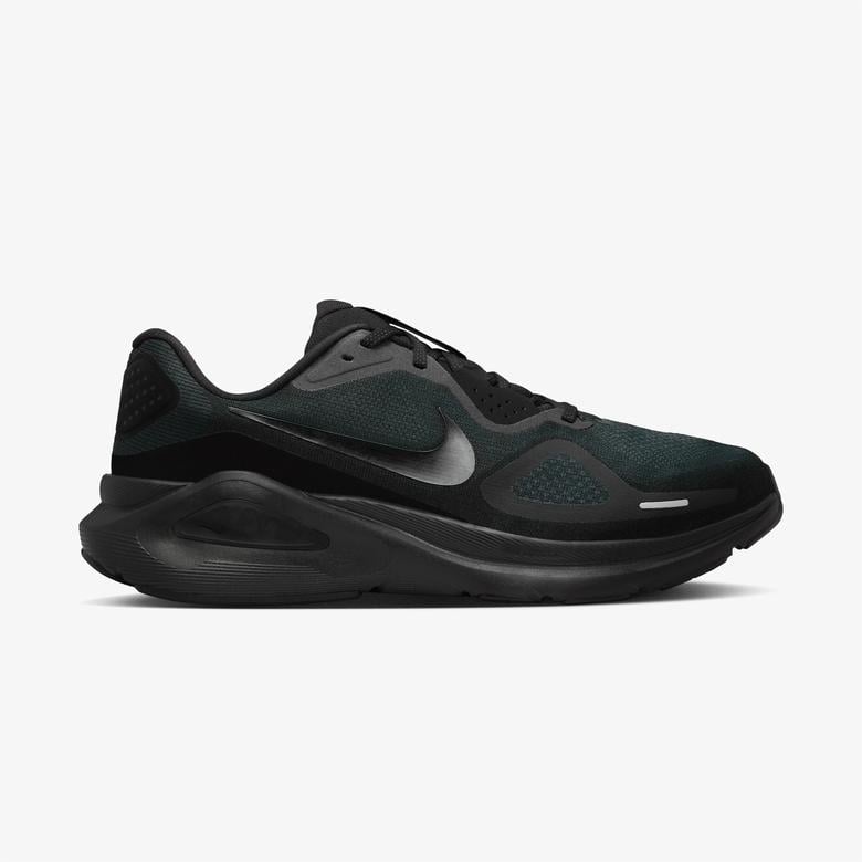 Nike Structure 26 Erkek Siyah Koşu Ayakkabısı