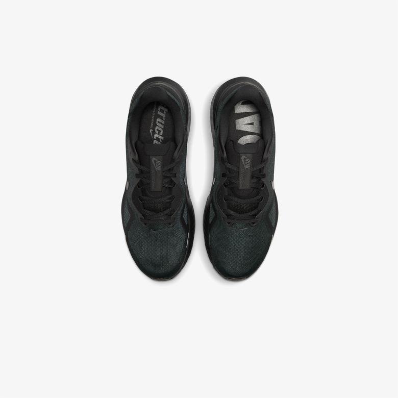Nike Structure 26 Erkek Siyah Koşu Ayakkabısı