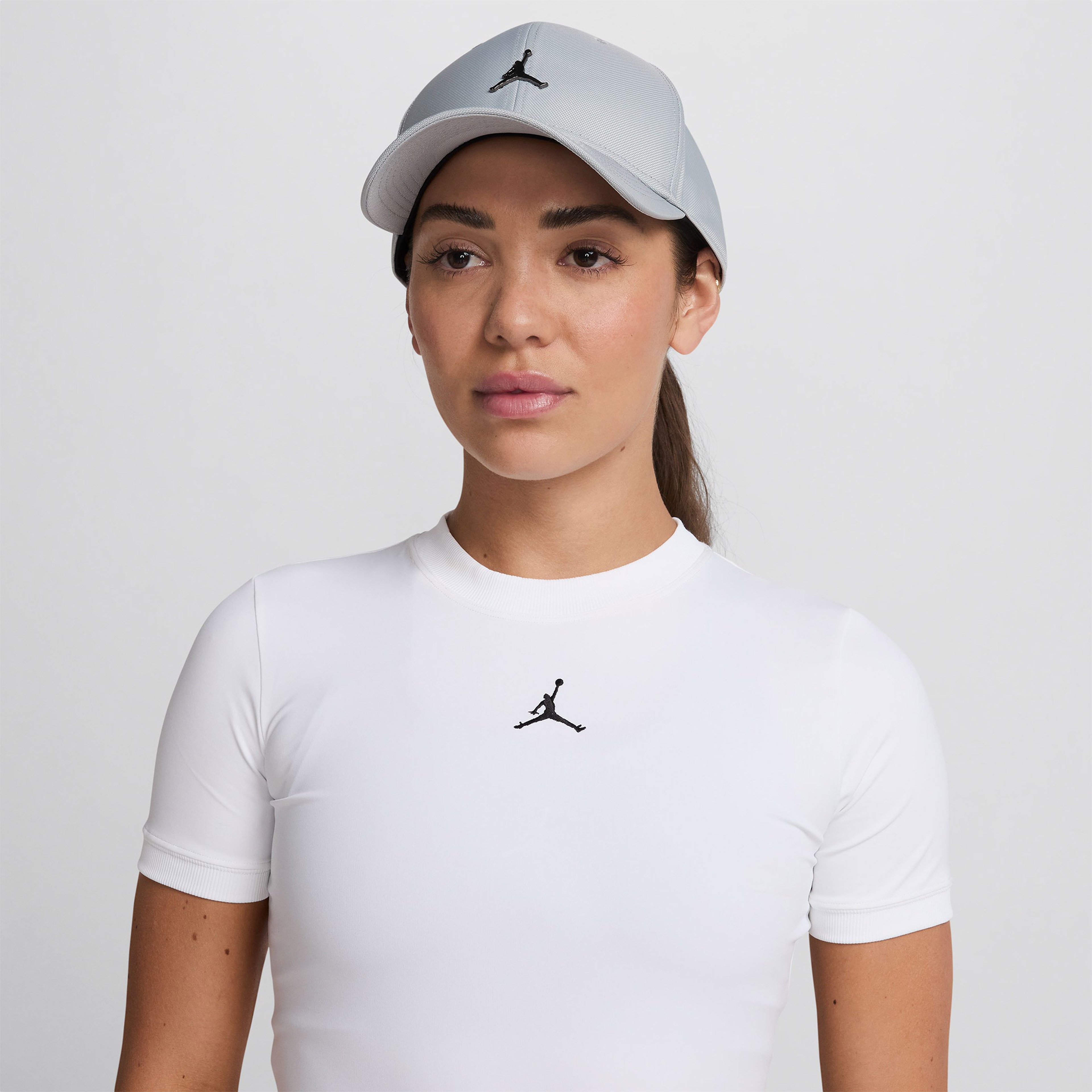 Jordan Rise Structured Metal Unisex Gri Şapka