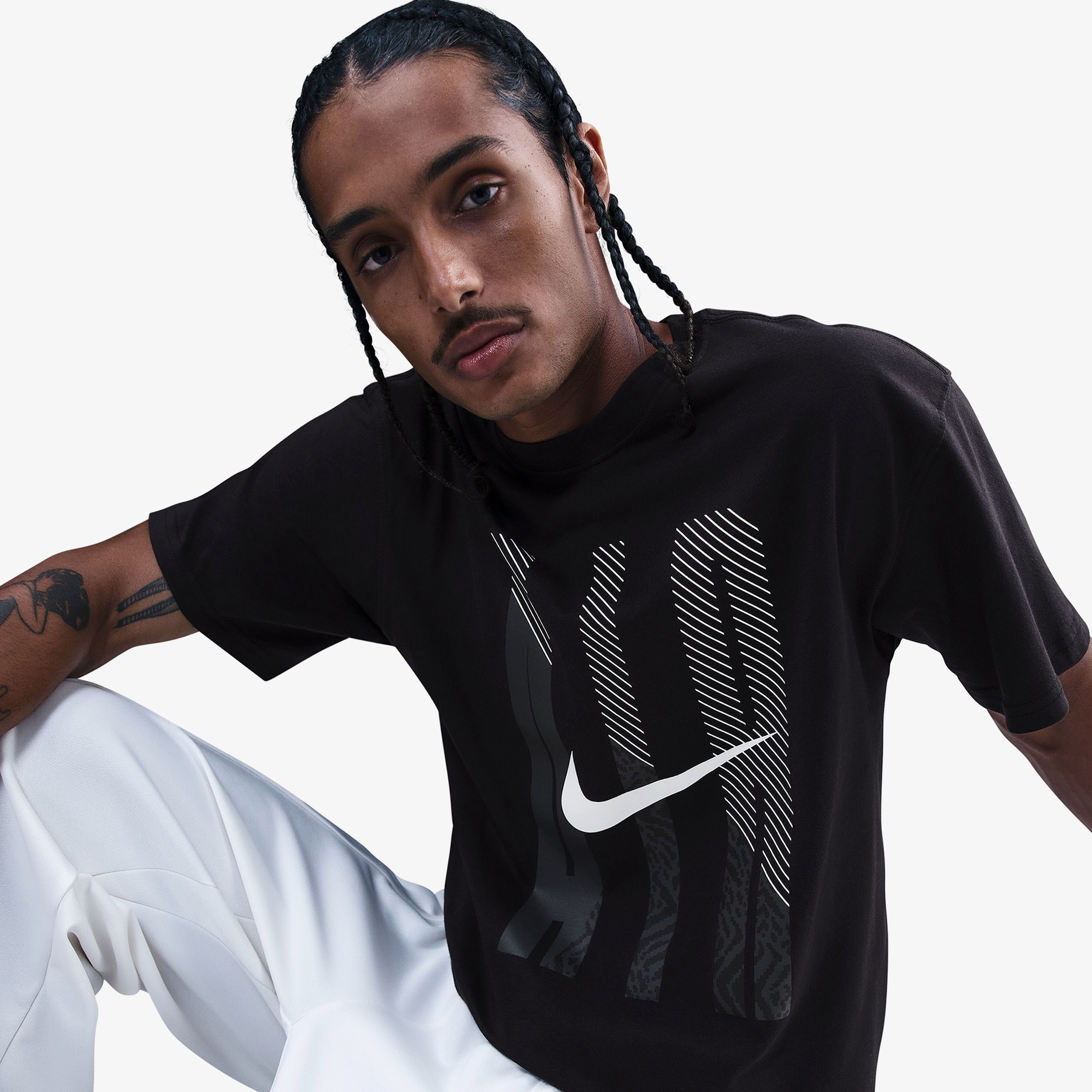 Nike Sportswear Max90 Erkek Siyah T-Shirt