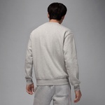 Jordan Brooklyn Fleece Crew Erkek Gri Sweatshirt