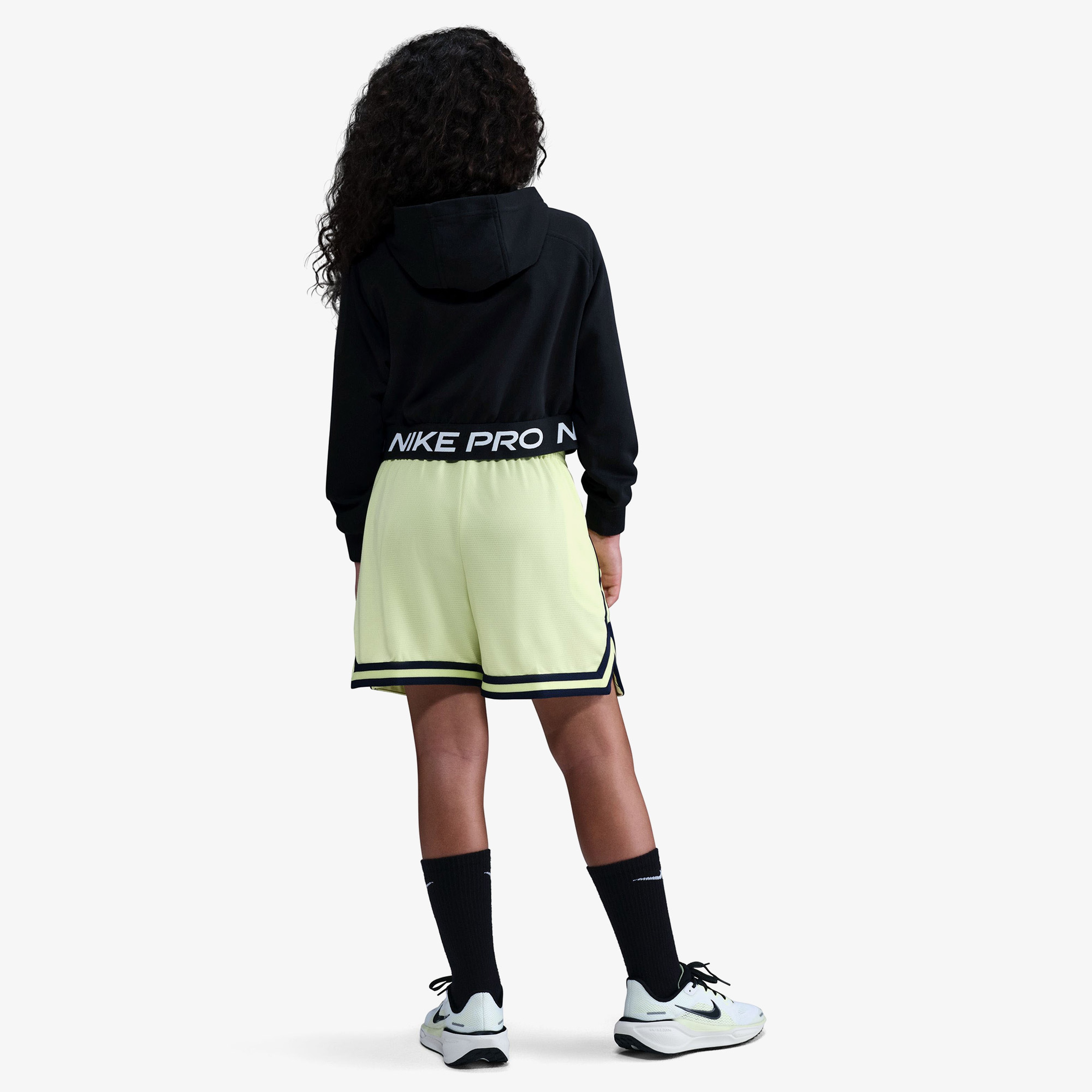 Nike Pro Dri-Fit Fleece Çocuk Siyah Hoodie