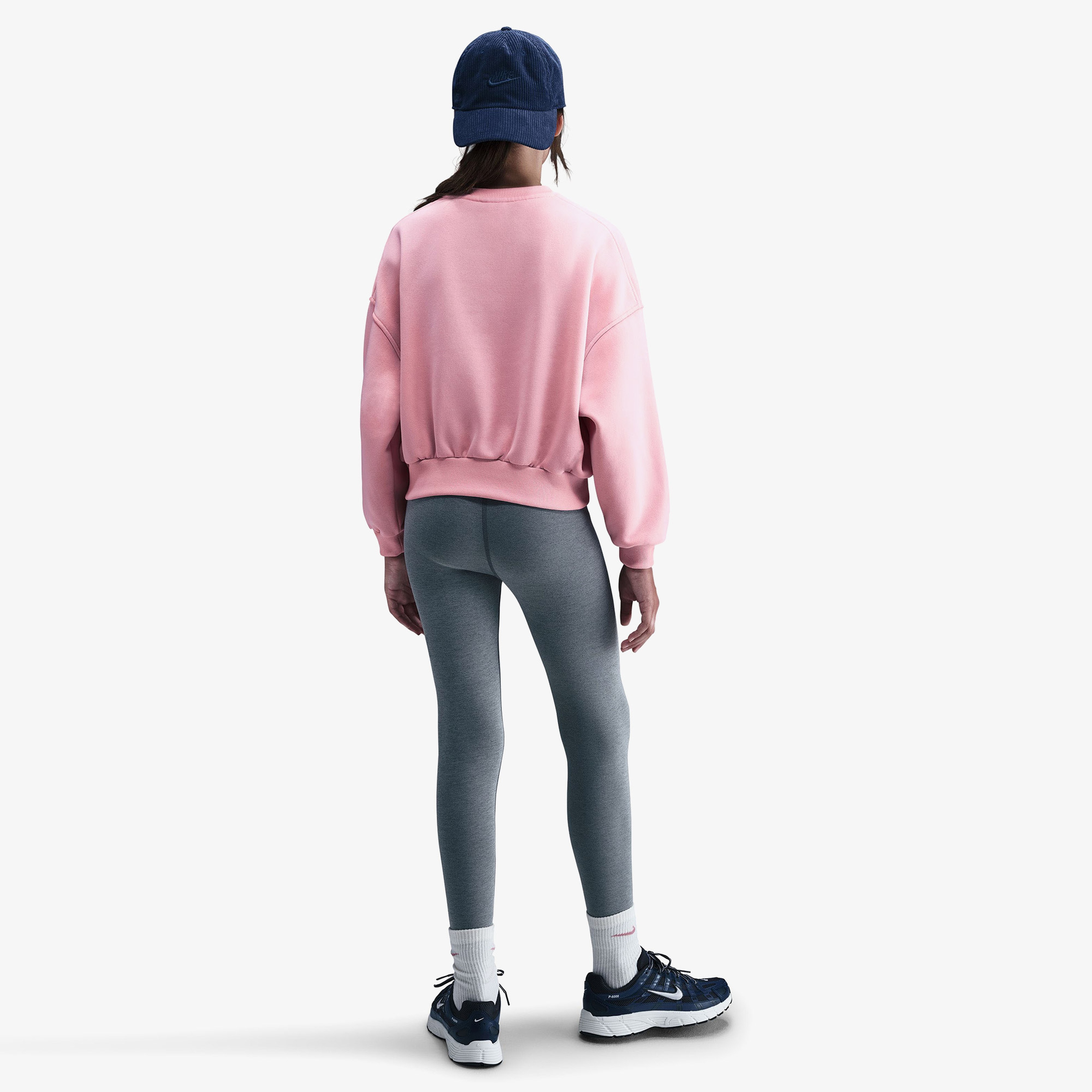Nike Sportswear Club Fleece Crew Çocuk Pembe Sweatshirt