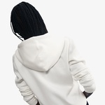 Nike Sportswear Phoenix Fleece Kadın Krem Rengi Kapüşonlu Hoodie