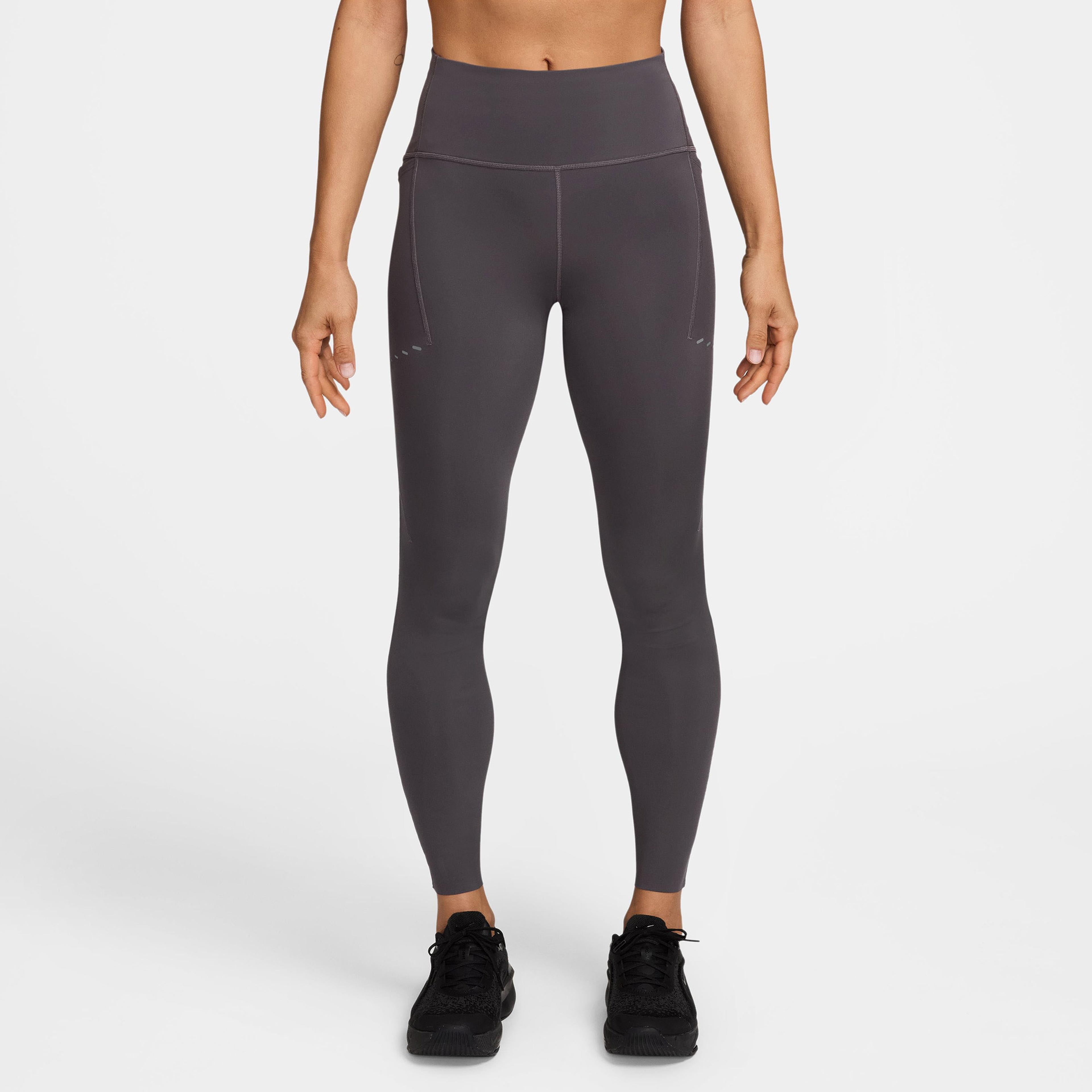 Nike Dri-Fit Swift Heritage Kadın Gri Tayt