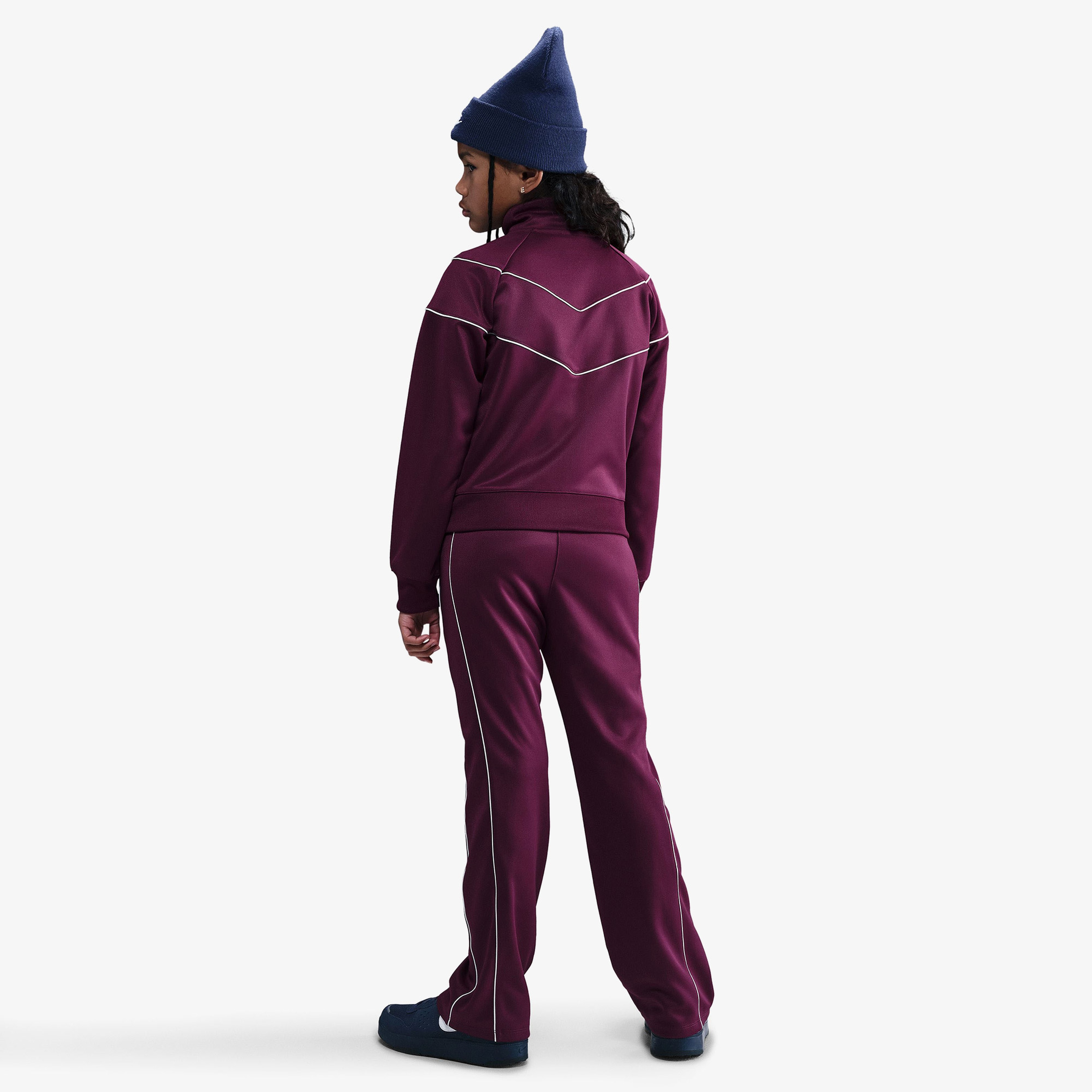 Nike Sportswear Track Knit Çocuk Bordo Ceket