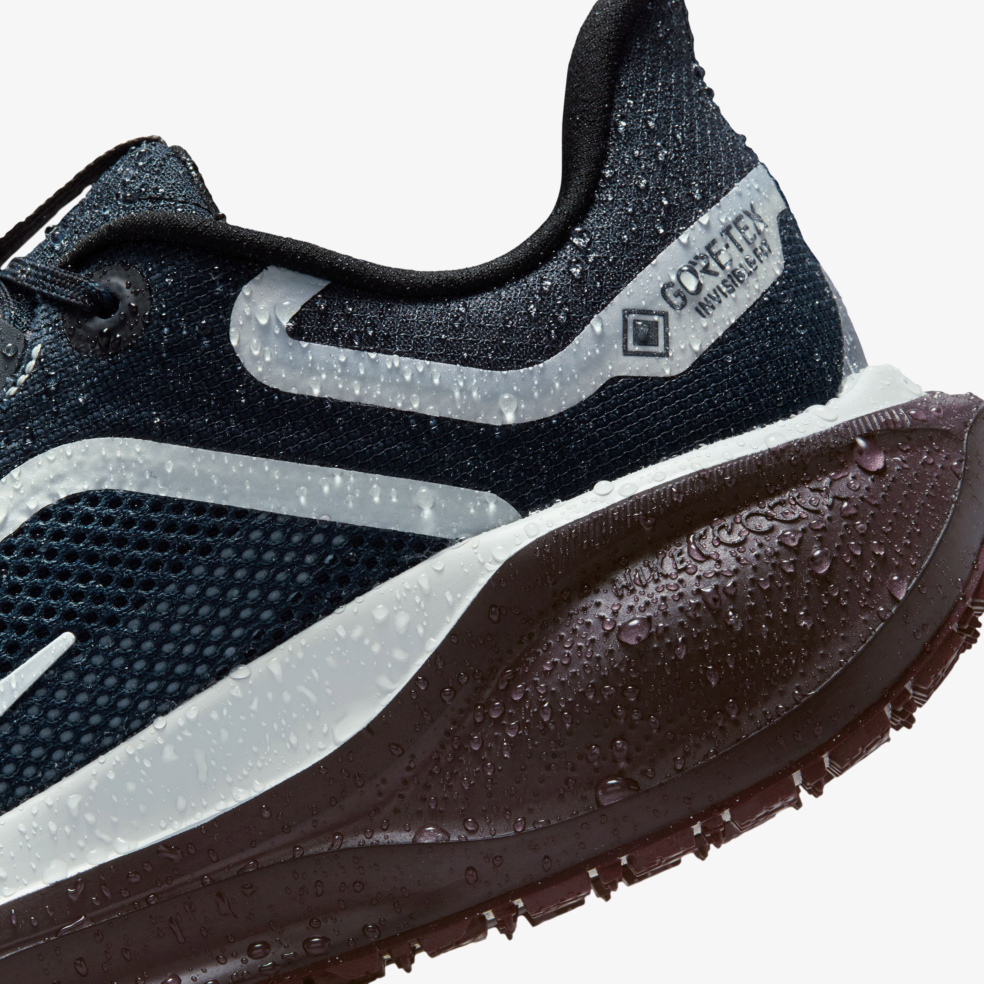 Nike Air Zoom Pegasus 41 Gore-Tex Kadın Lacivert Koşu Ayakkabısı