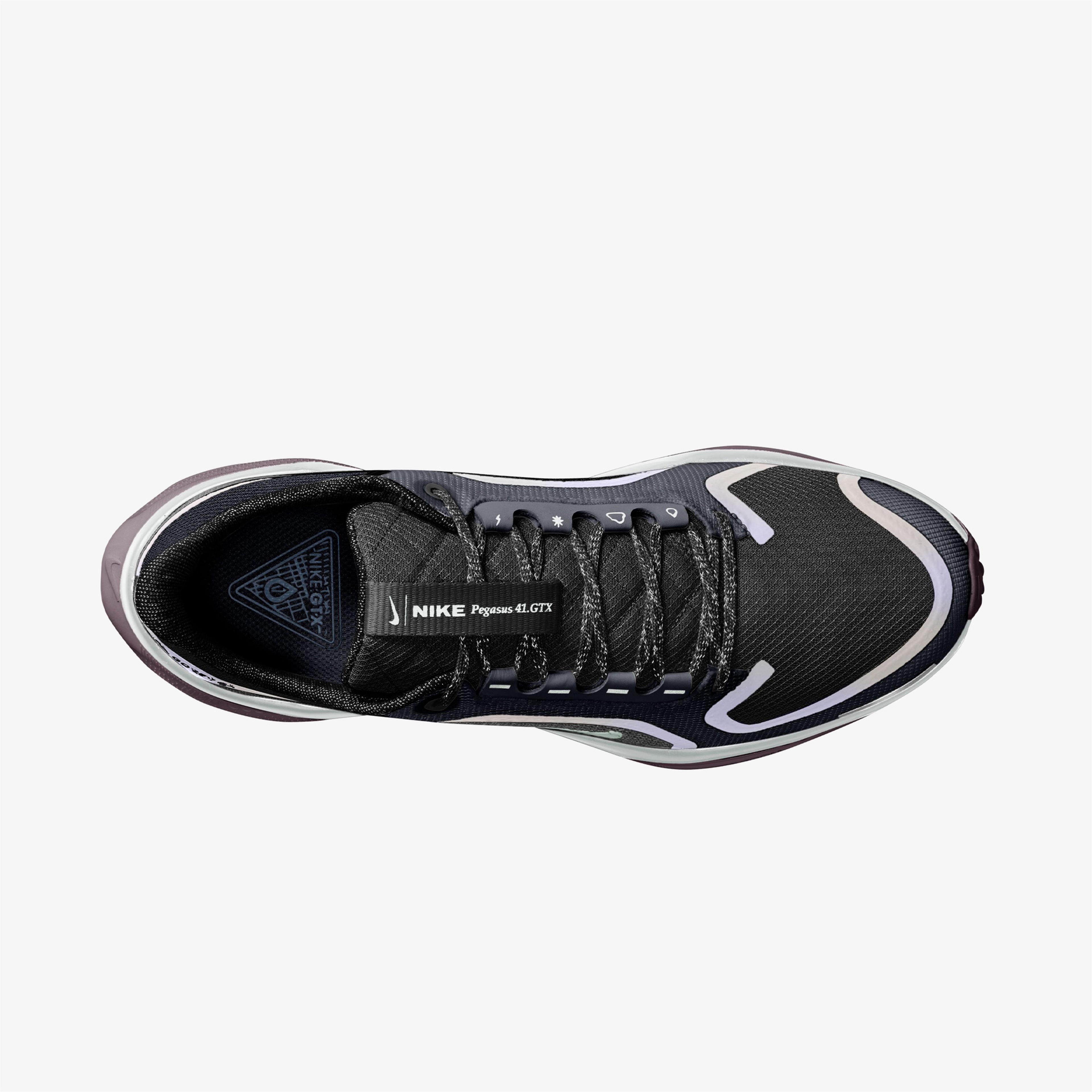 Nike Air Zoom Pegasus 41 Gore-Tex Kadın Lacivert Koşu Ayakkabısı