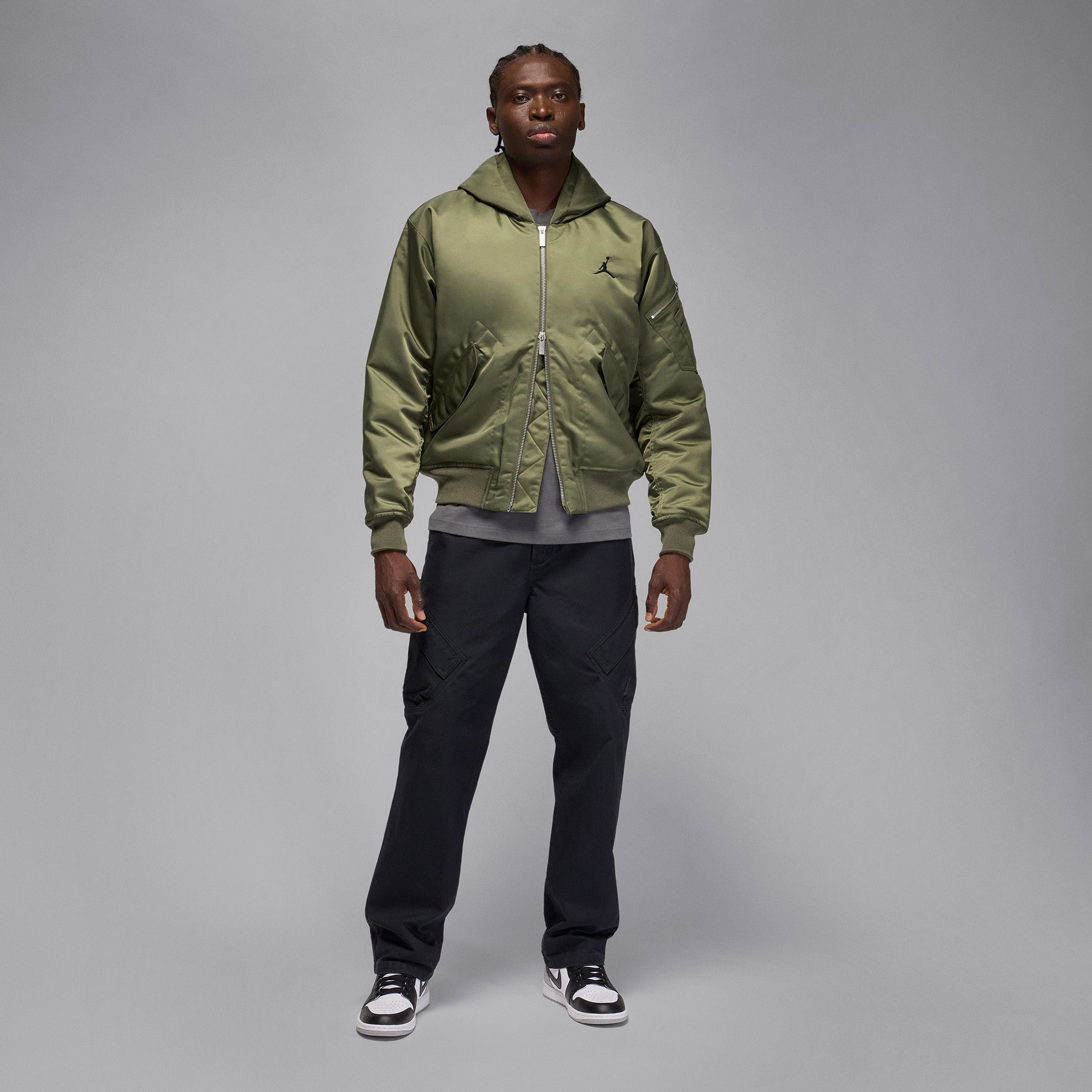 Jordan Renegade Flight Erkek Haki Ceket