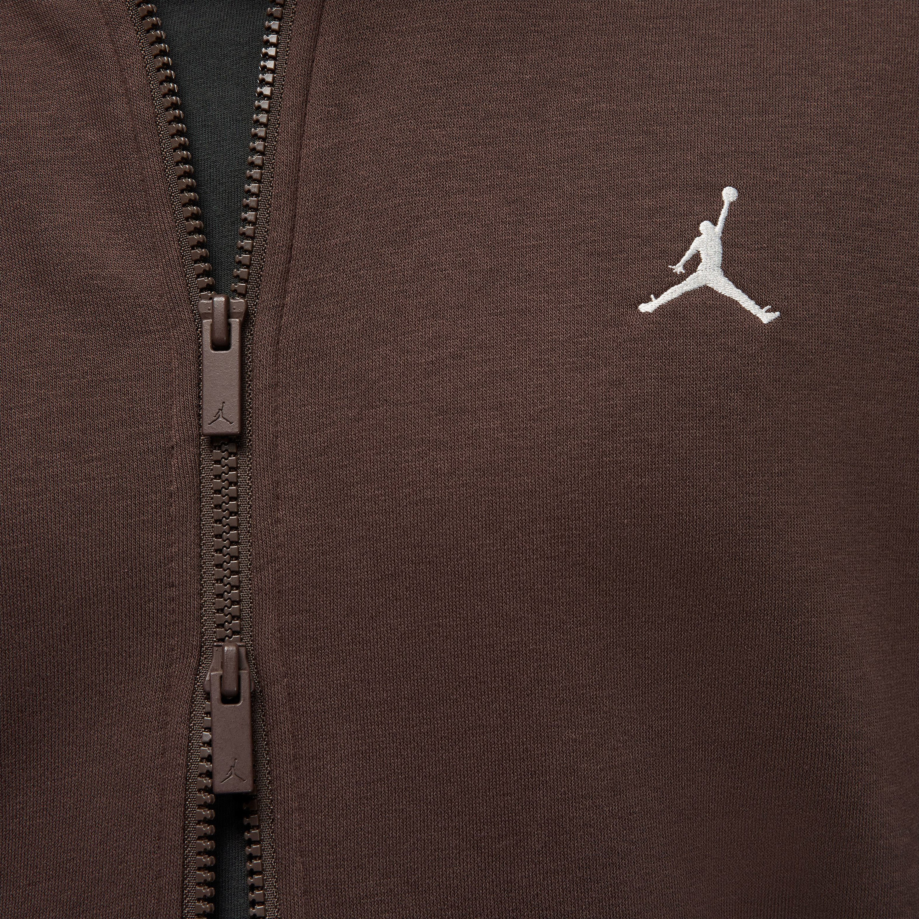 Jordan Brooklyn Fleece Erkek Kahverengi Kapüşonlu Sweatshirt