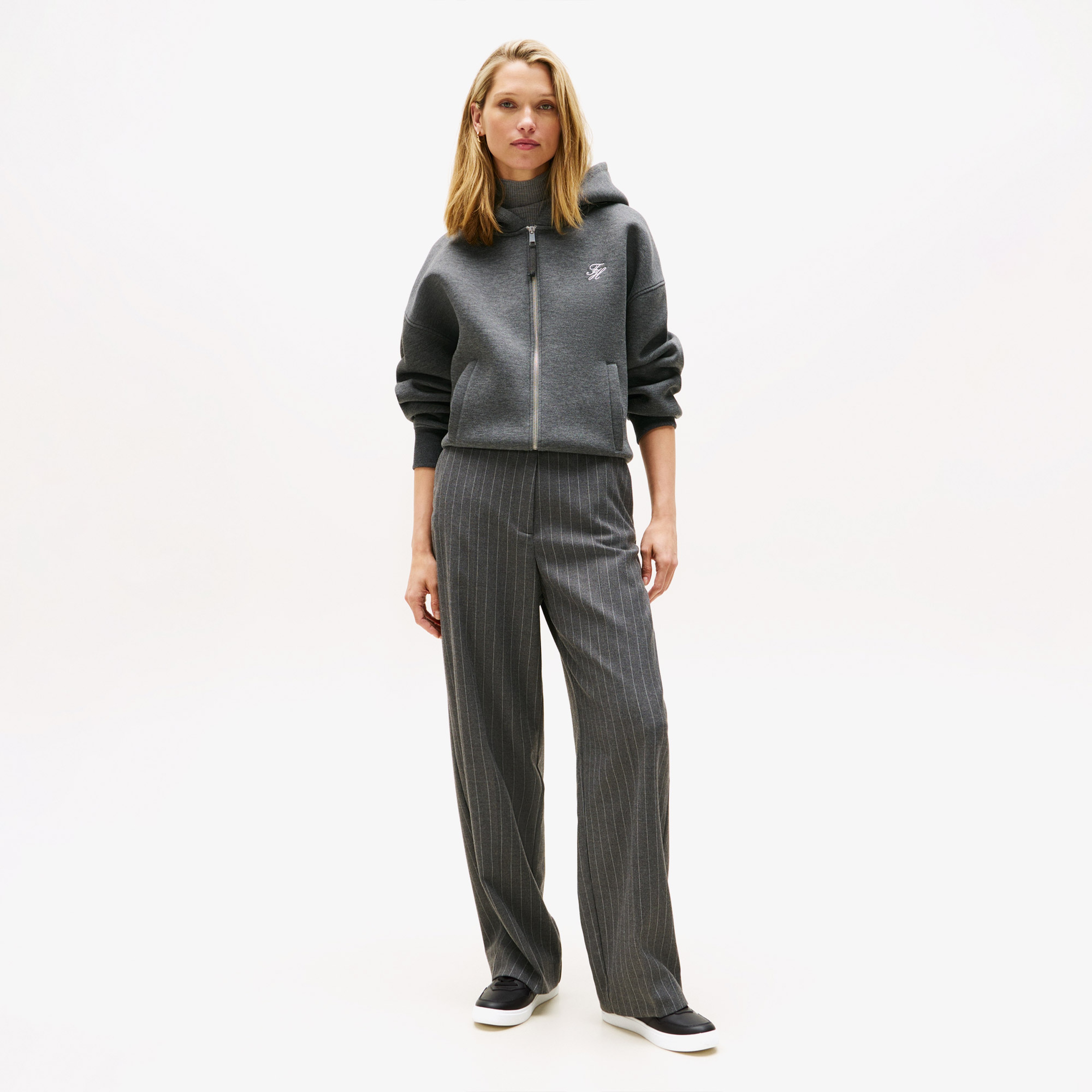 Tommy Hilfiger Essential Elevated Court Kadın Siyah Sneaker