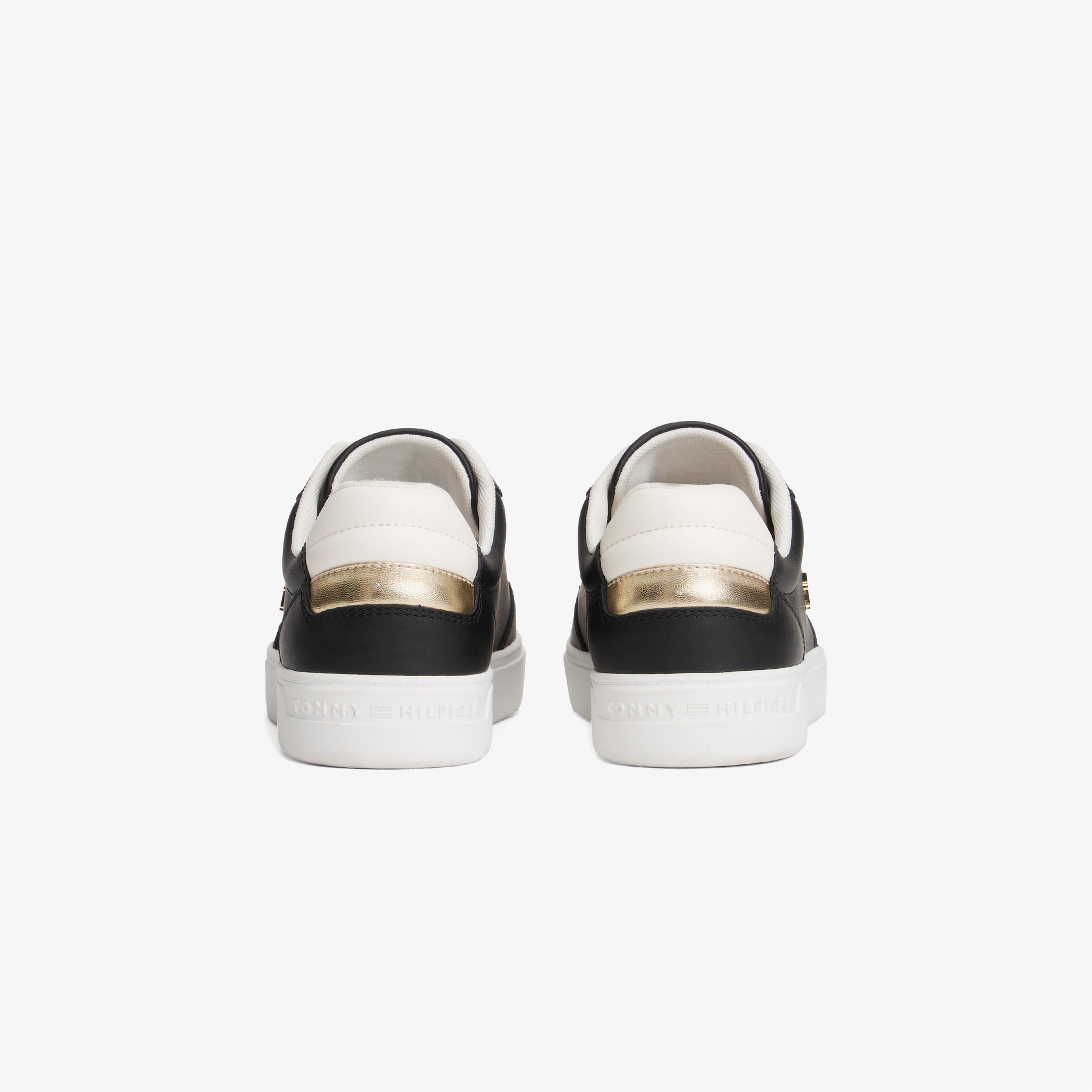 Tommy Hilfiger Essential Elevated Court Kadın Siyah Sneaker