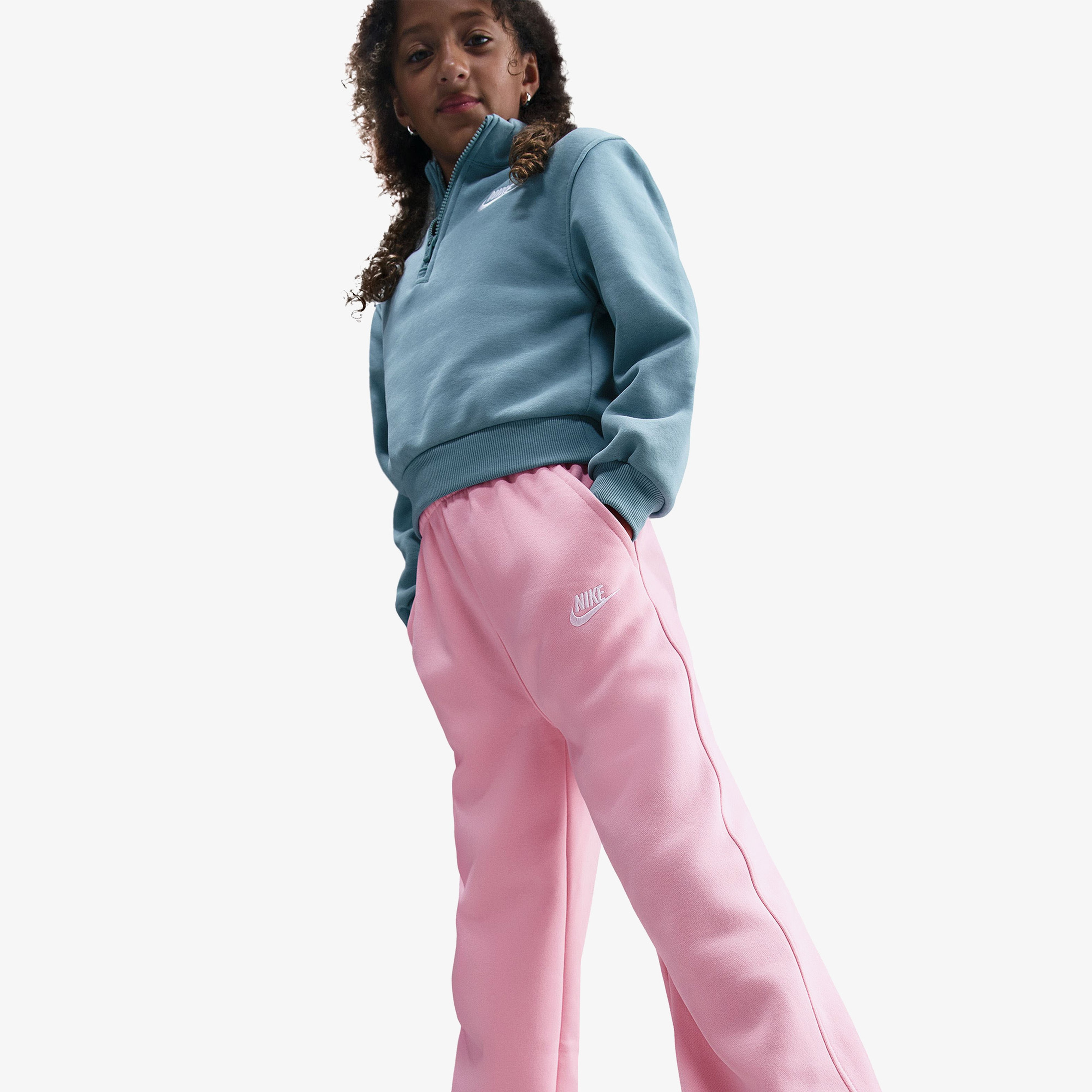Nike Sportswear Club Fleece Çocuk Pembe Eşofman Altı