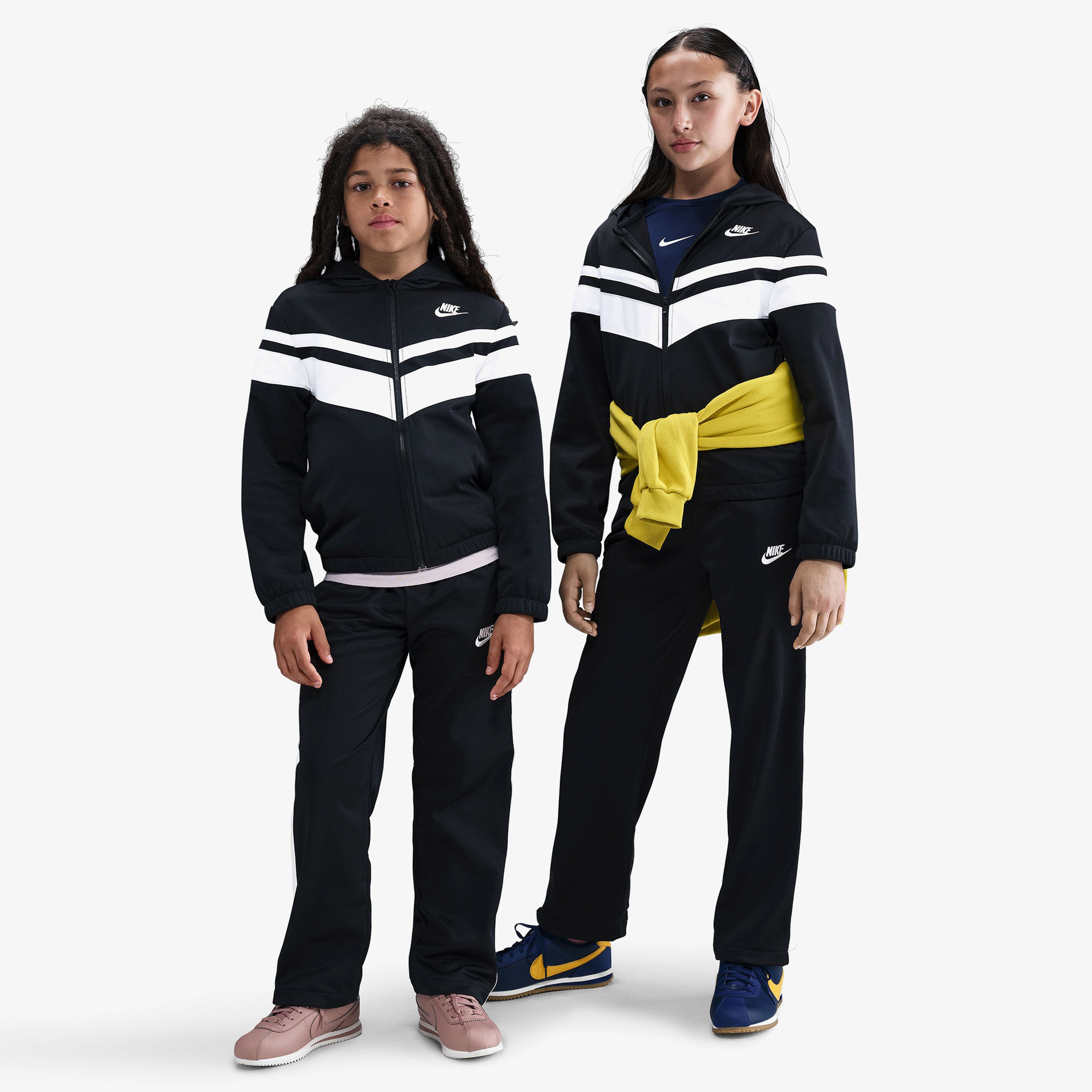 Nike Sportswear Dri-Fit Tracksuit Çocuk Siyah Eşofman Takımı