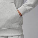 Jordan Flight Fleece Pullover Erkek Gri Sweatshirt
