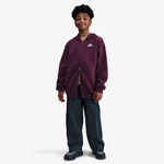 Nike Sportswear Club Fleece Oversized Çocuk Bordo Kapüşonlu Hoodie
