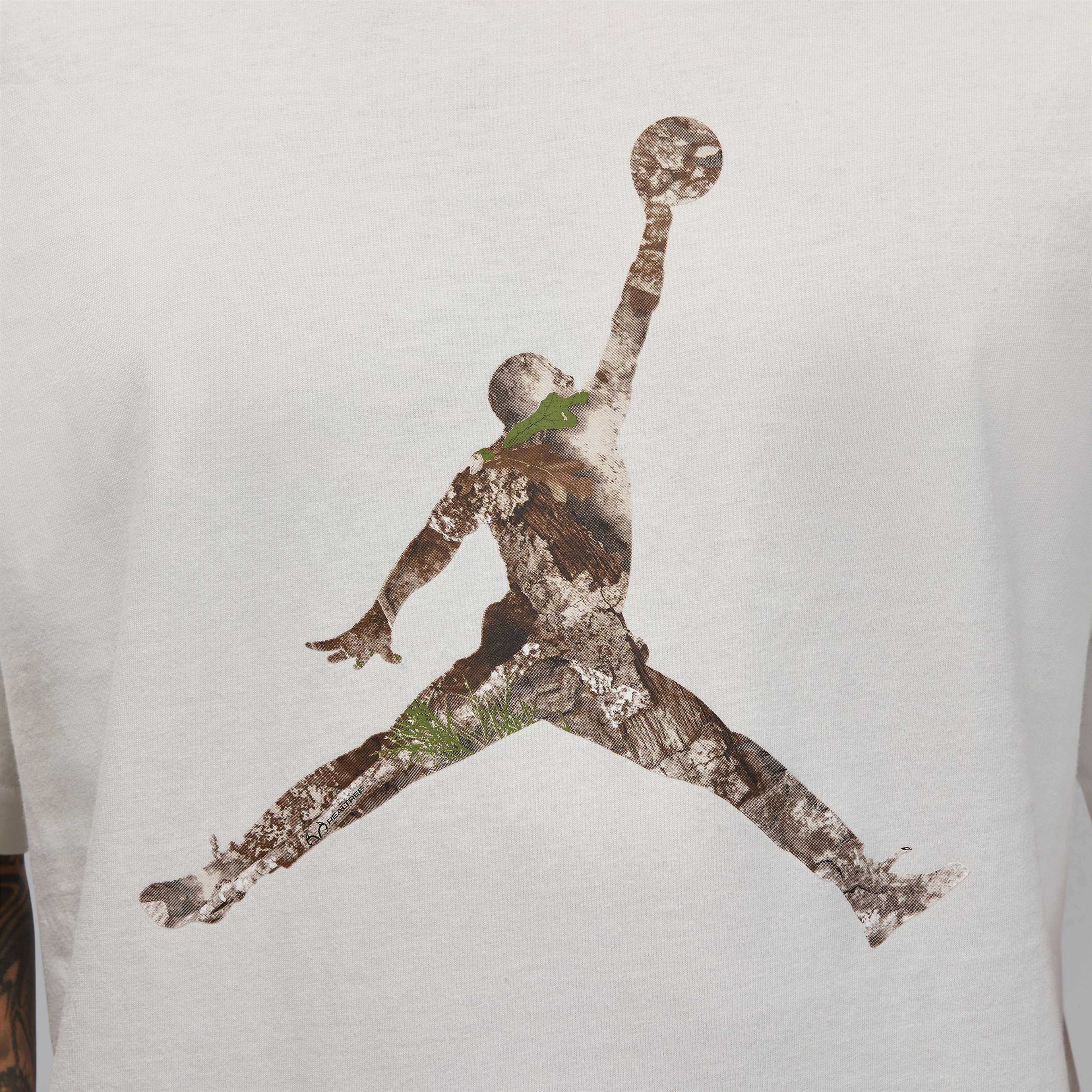 Jordan Brooklyn Realtree Erkek Krem T-Shirt