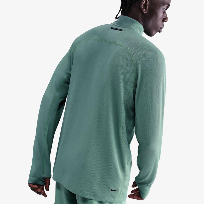 Nike Dri-Fit Trail Midlayer Erkek Yeşil Kapüşonlu Hoodie