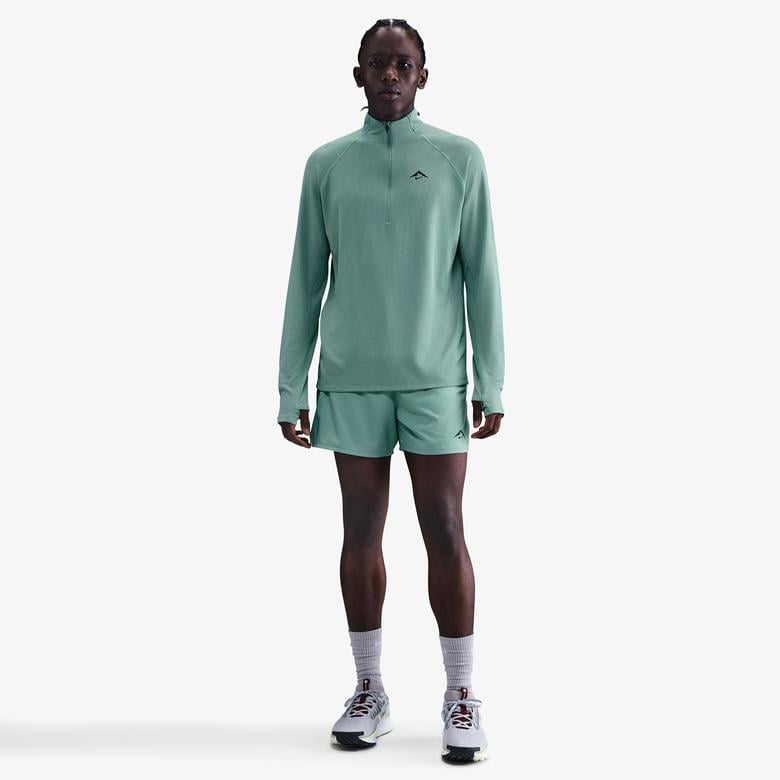 Nike Dri-Fit Trail Midlayer Erkek Yeşil Kapüşonlu Hoodie