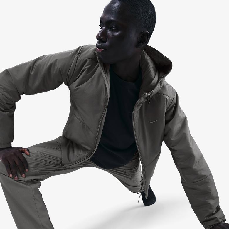 Nike Unlimited Therma-Fit Erkek Gri Mont