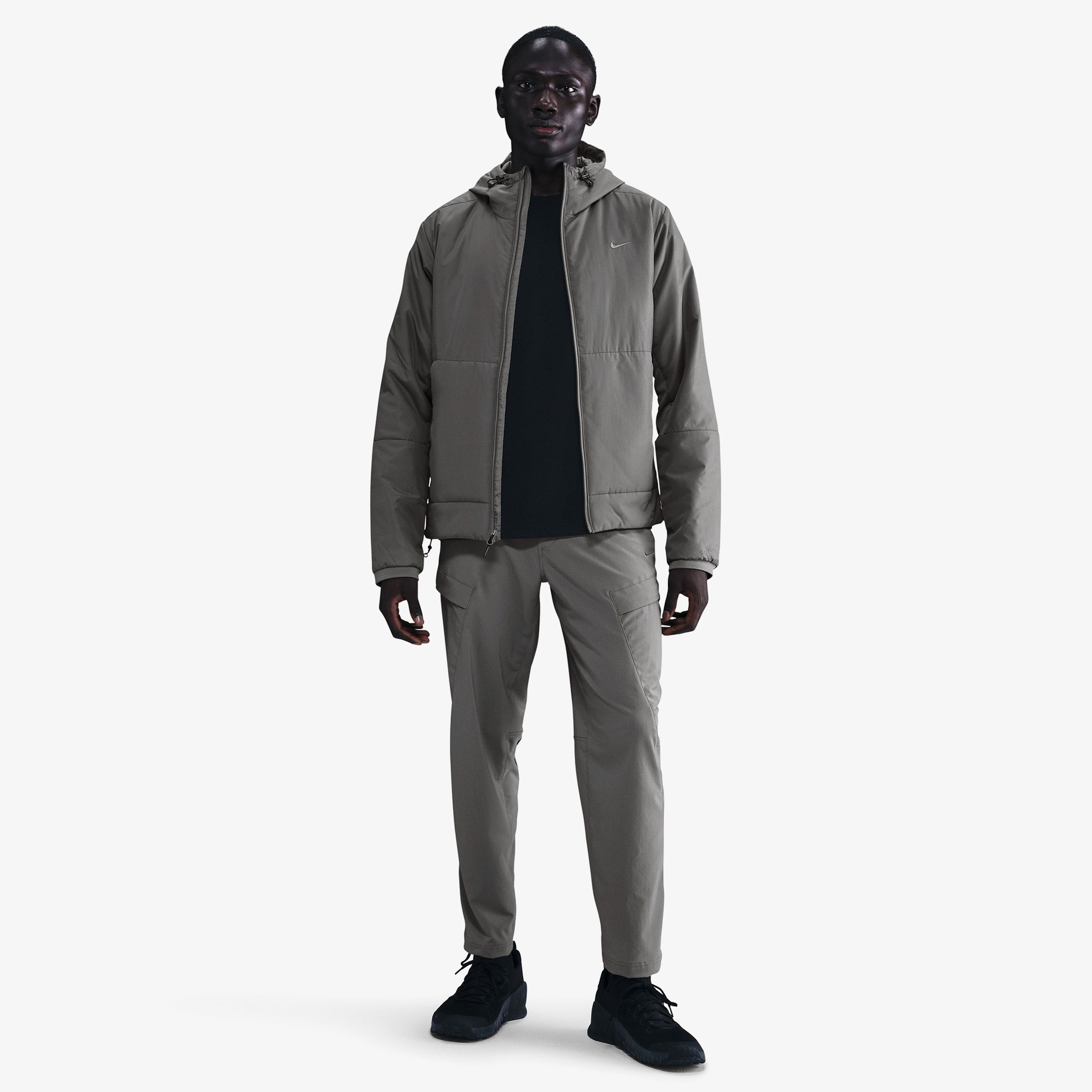 Nike Unlimited Therma-Fit Erkek Gri Mont