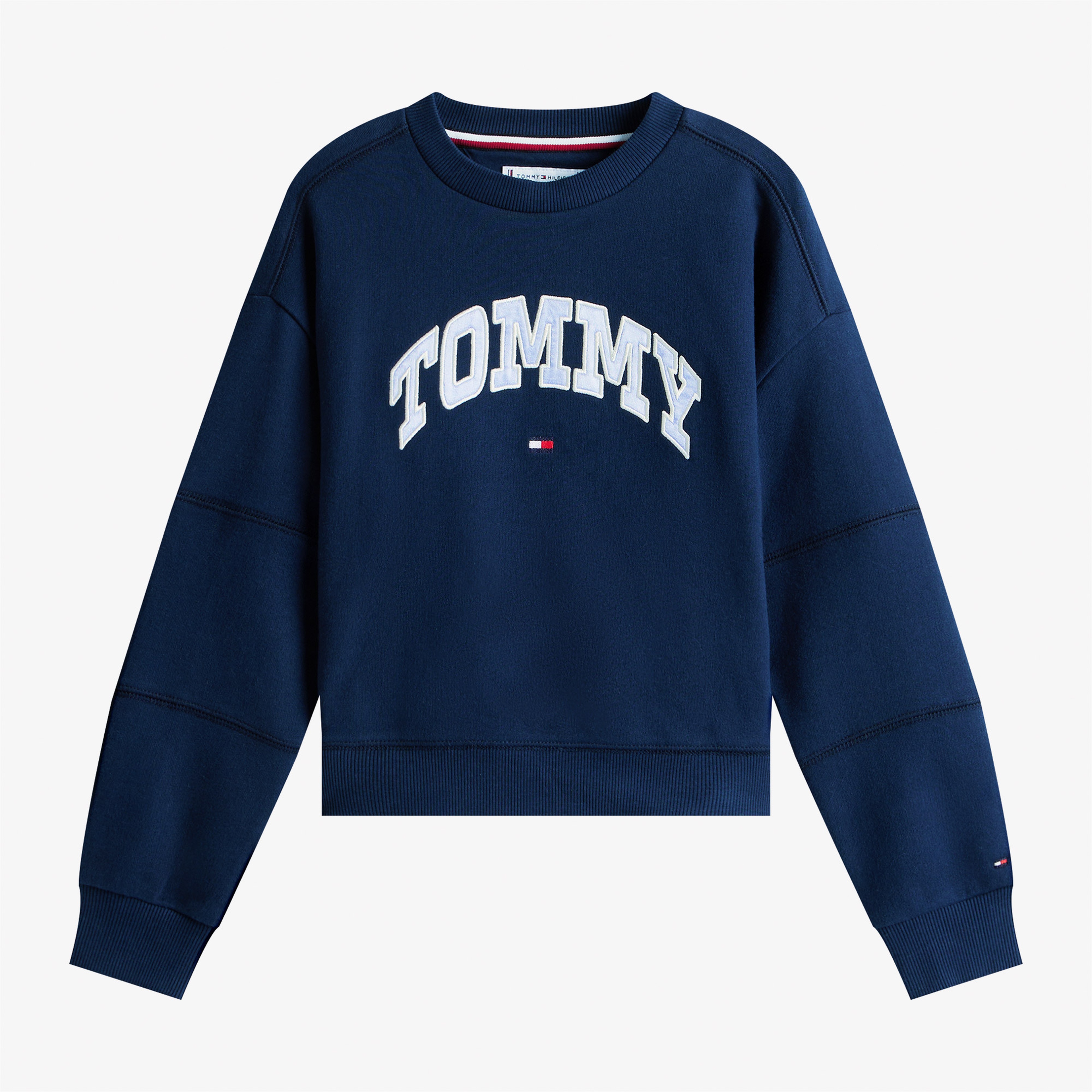 Tommy Hilfiger Varsity Çocuk Lacivert Sweatshirt