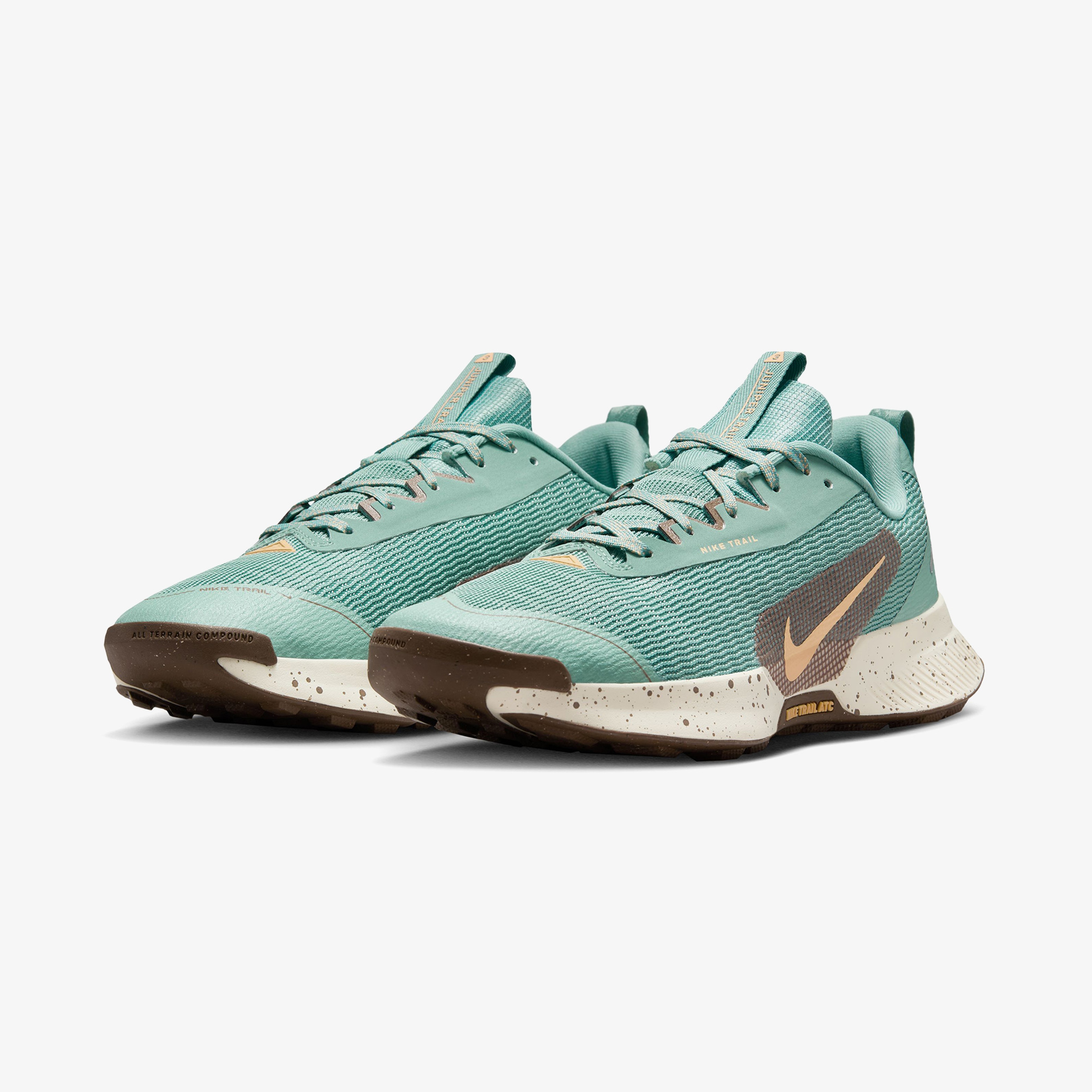 Nike Juniper Trail 3 Kadın Yeşil Koşu Ayakkabısı