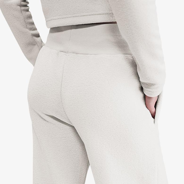 Nike Sportswear Phoenix Plush Kadın Krem Rengi Eşofman Altı