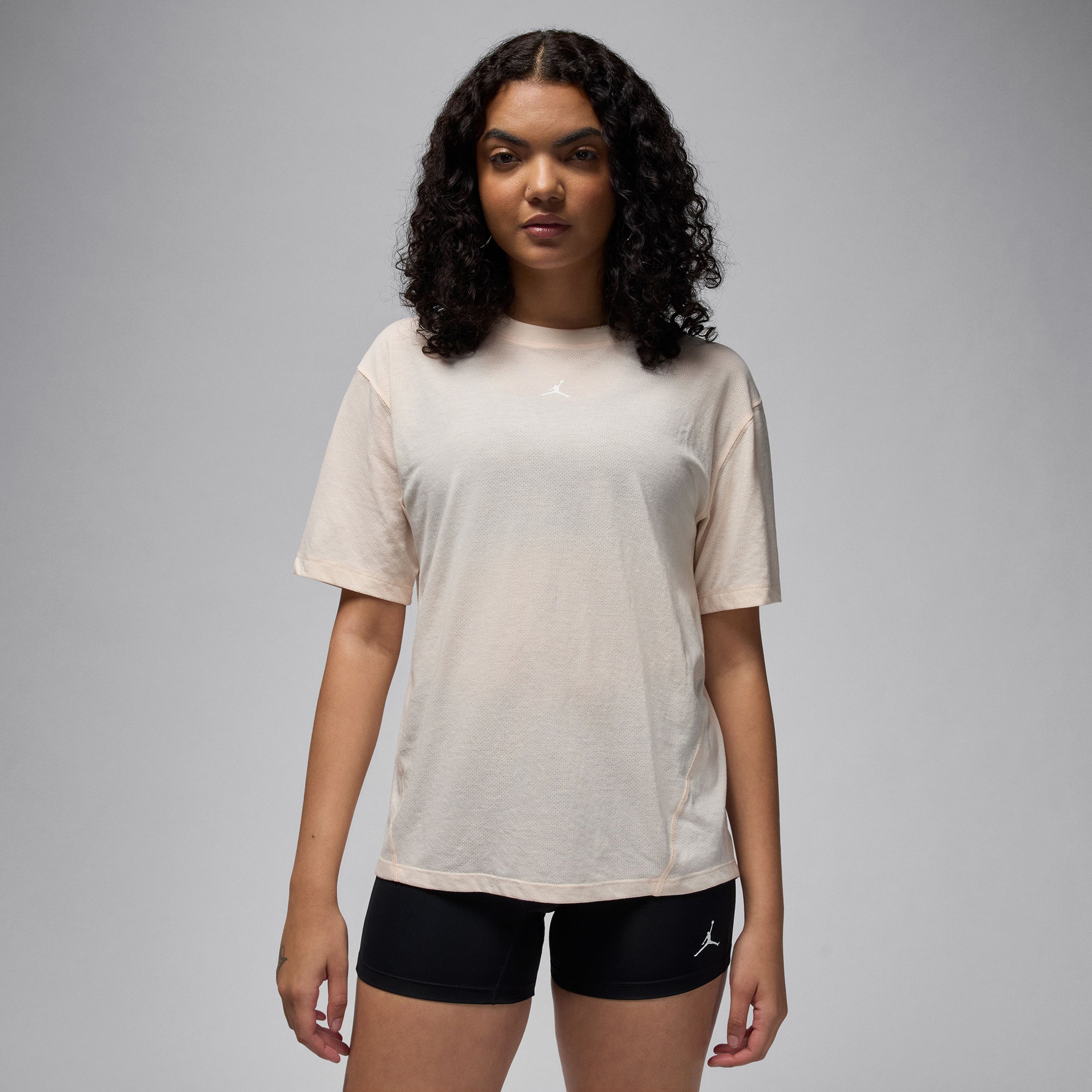 Jordan Sport Diamond Kadın Krem T-Shirt