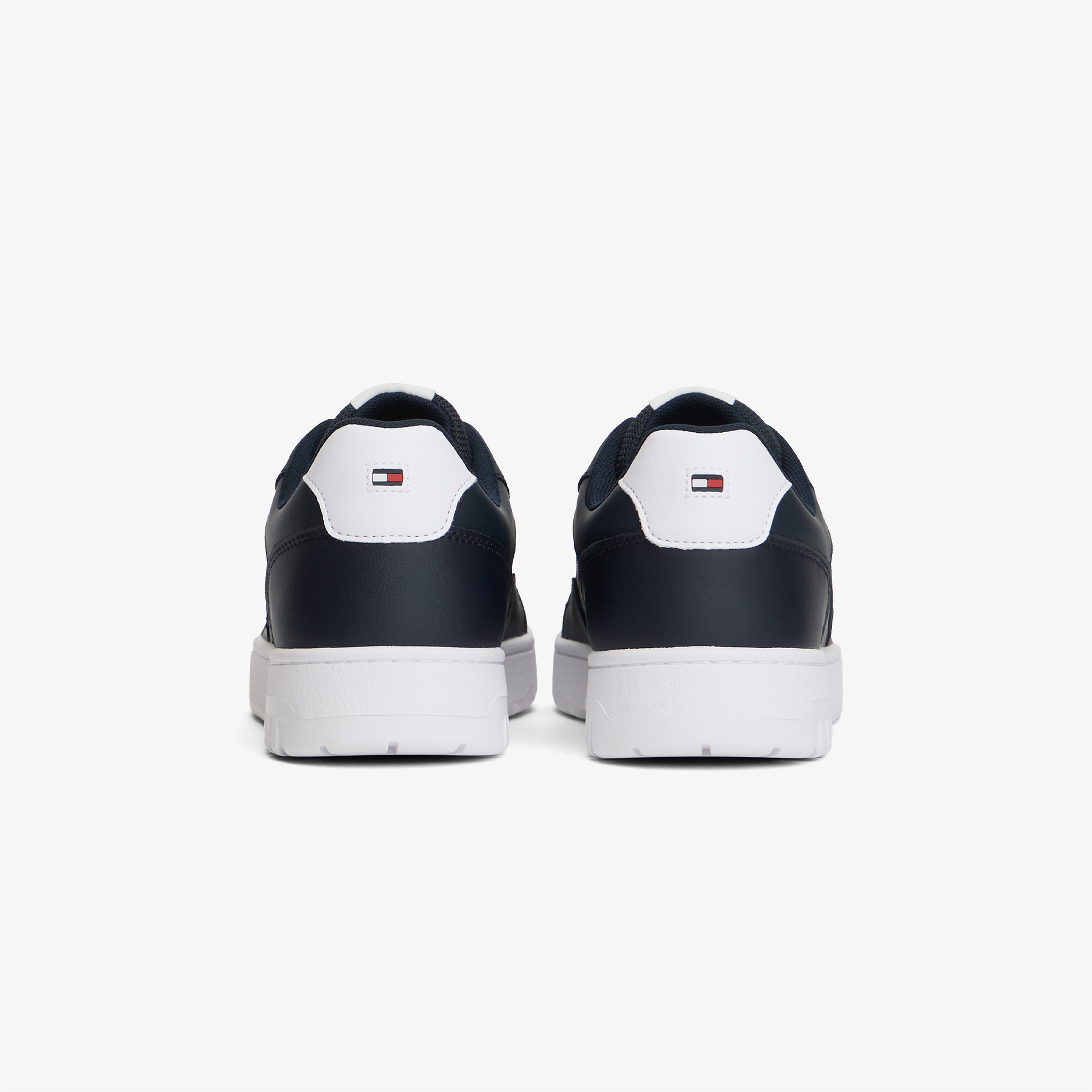 Tommy Hilfiger Basket Core Stripes Erkek Lacivert Sneaker