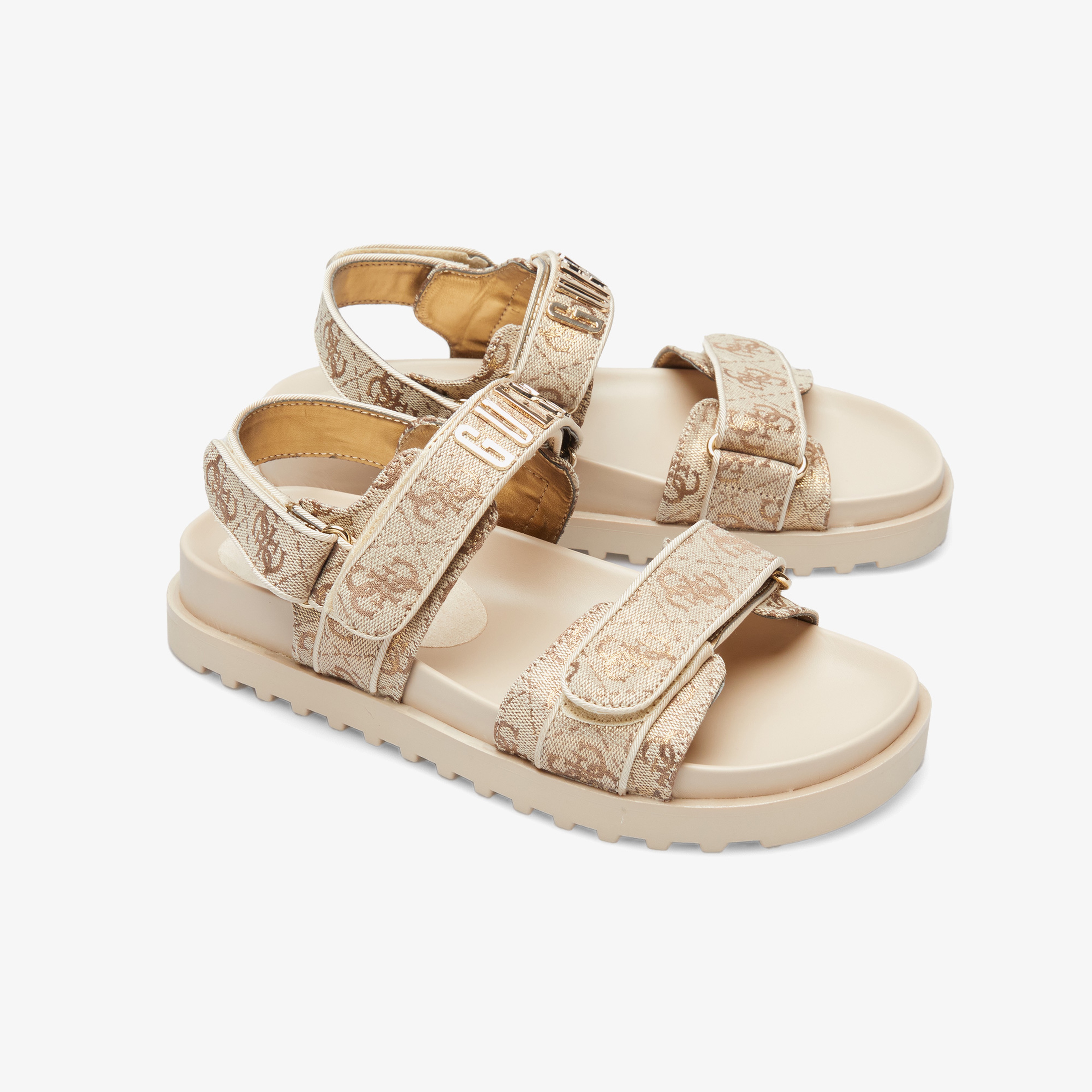 Guess Fadison Kadın Bej Sandalet