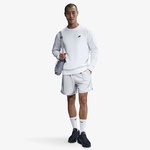 Nike Club Fleece Crew Erkek Beyaz Sweatshirt