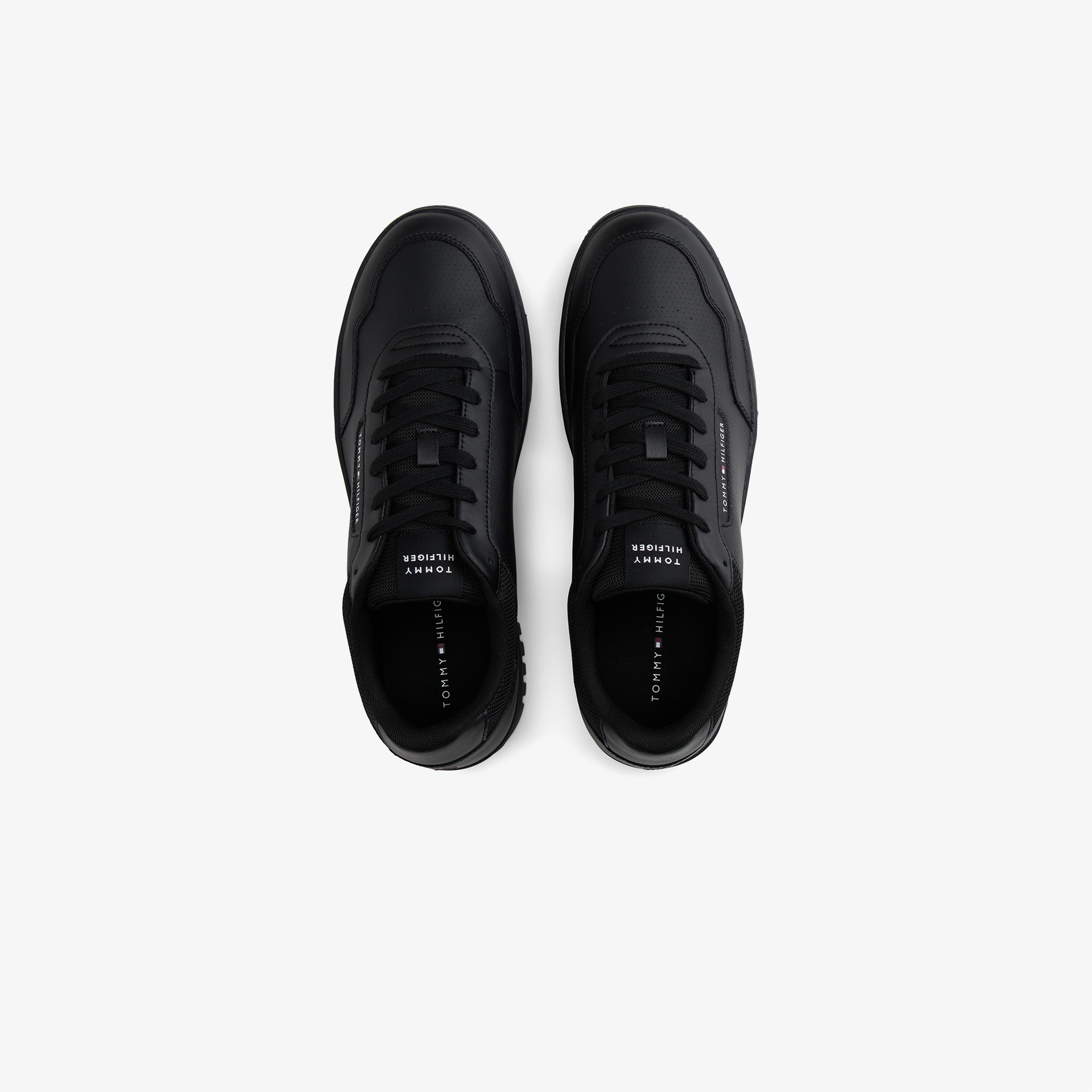 Tommy Hilfiger Basket Core Erkek Siyah Sneaker