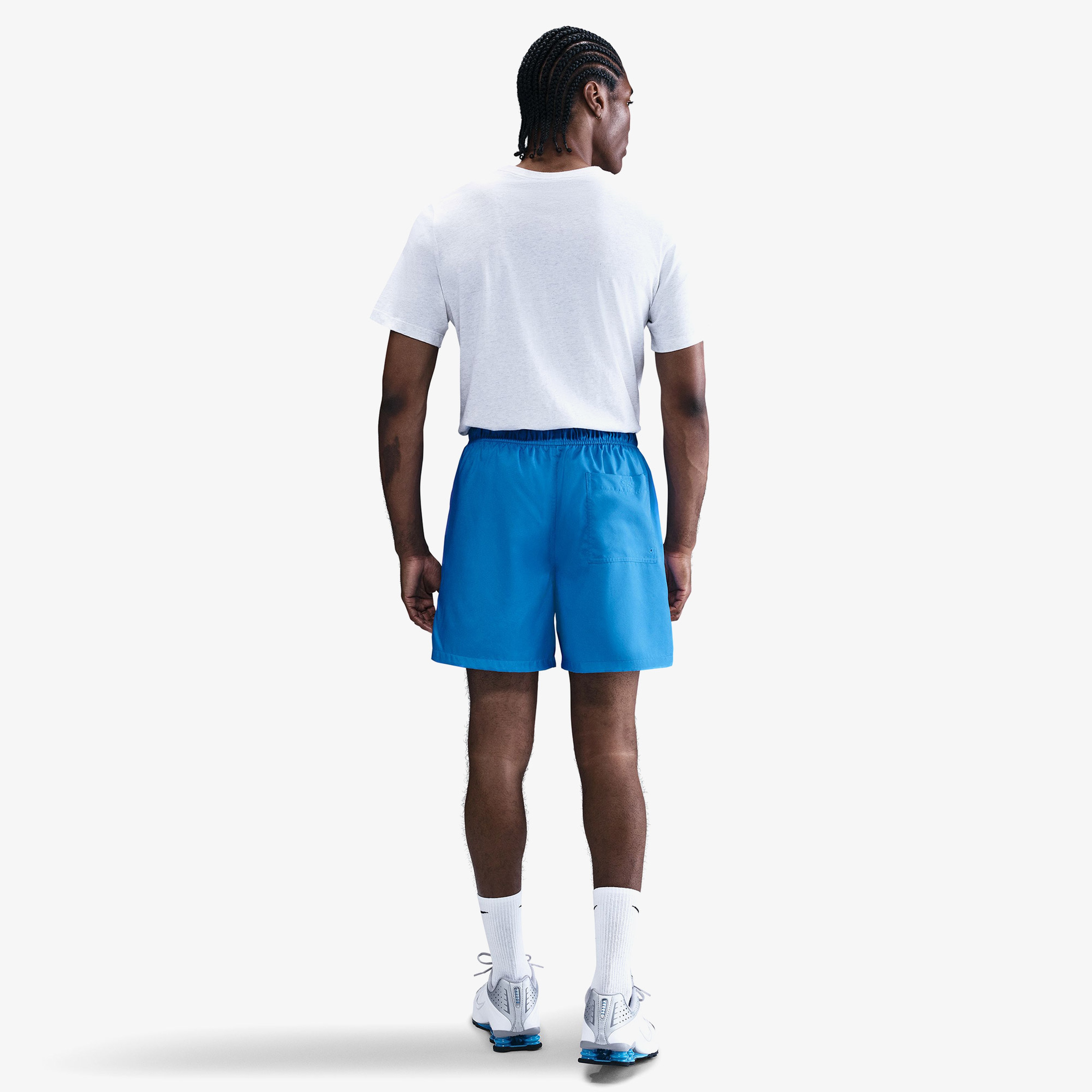 Nike Club Flow Erkek Mavi Şort