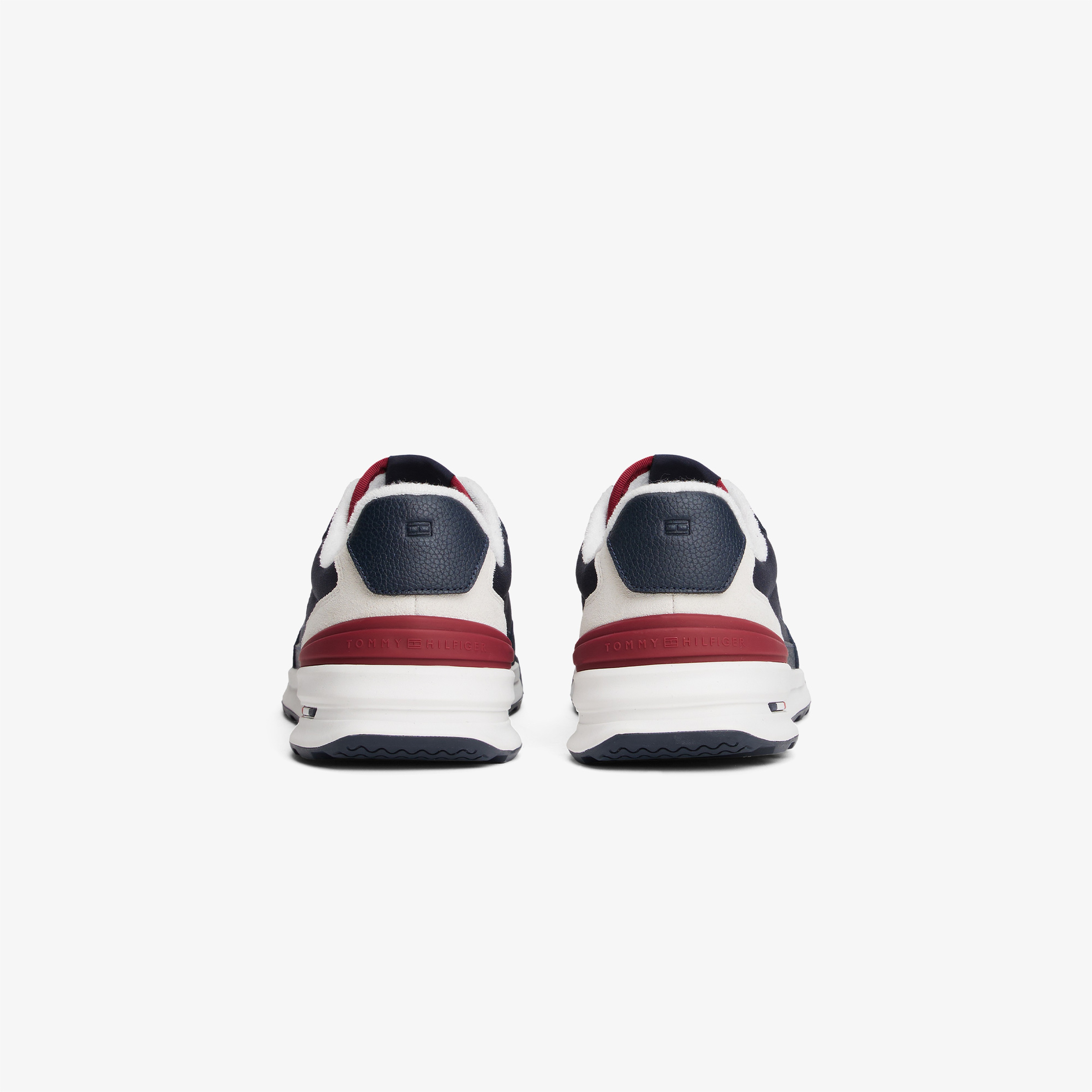 Tommy Hilfiger Retro Runner Mix Erkek Lacivert Sneaker