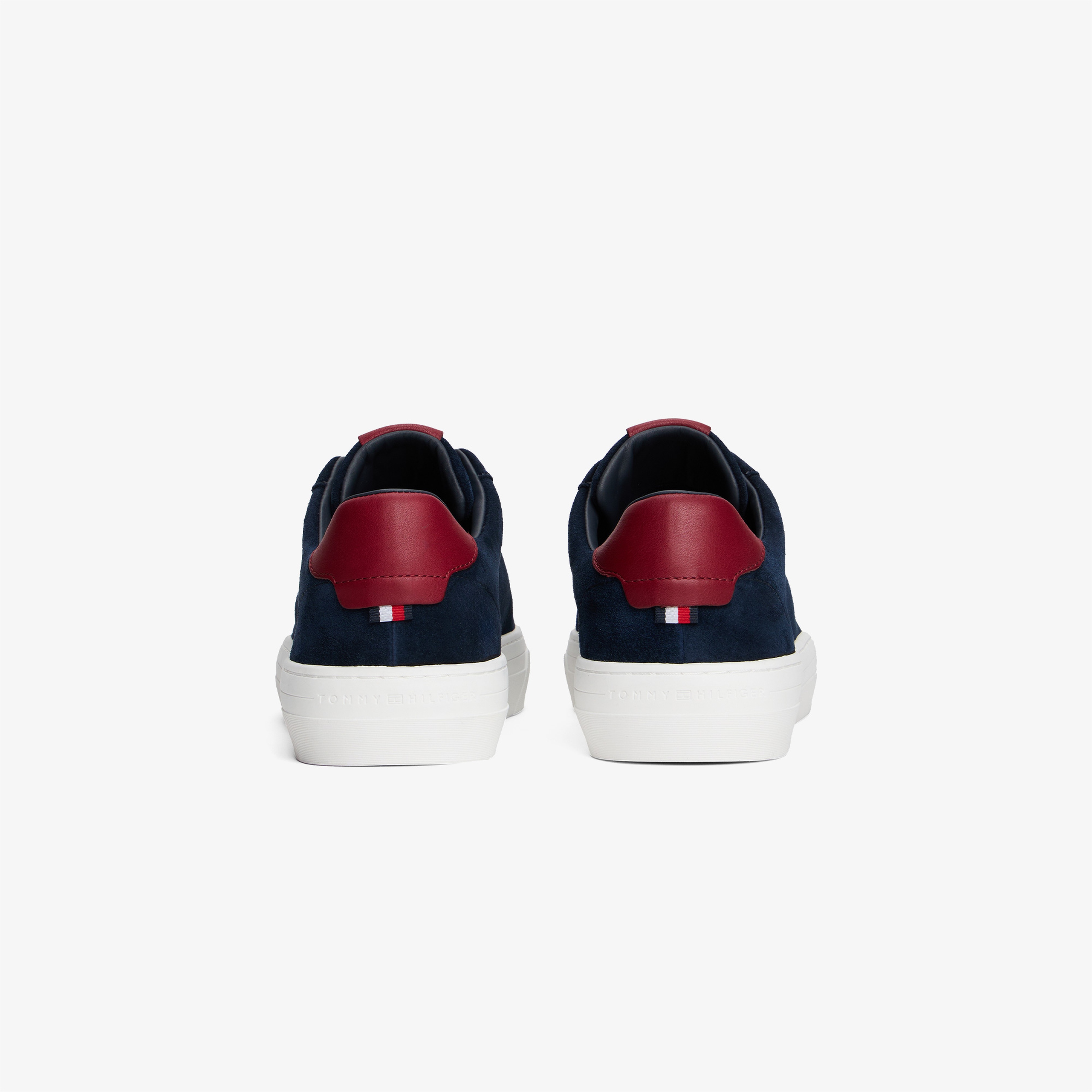 Tommy Hilfiger Premium Cupsole Suede Erkek Lacivert Sneaker