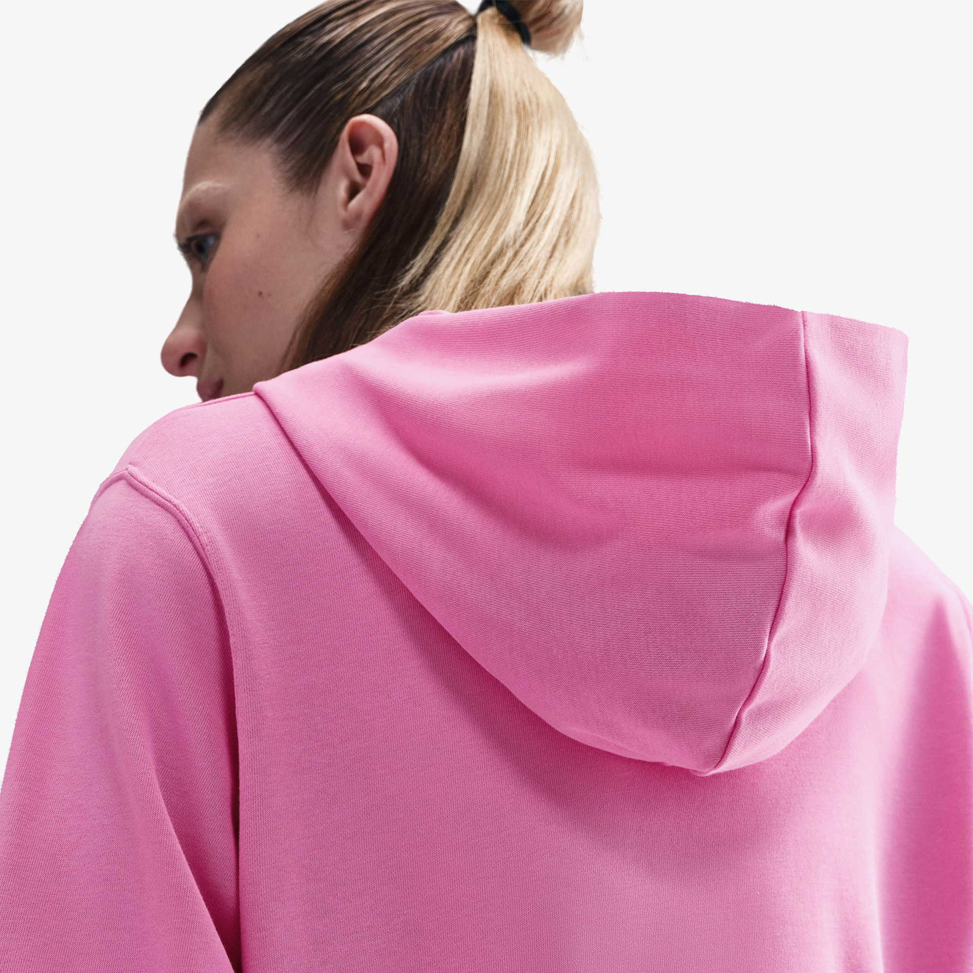 Nike Sportswear Chill Terry Kadın Pembe Eşofman Üstü