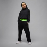 Jordan Dri-Fit Sport Crossover Fleece Kadın Siyah Kapüşonlu Eşofman Üstü