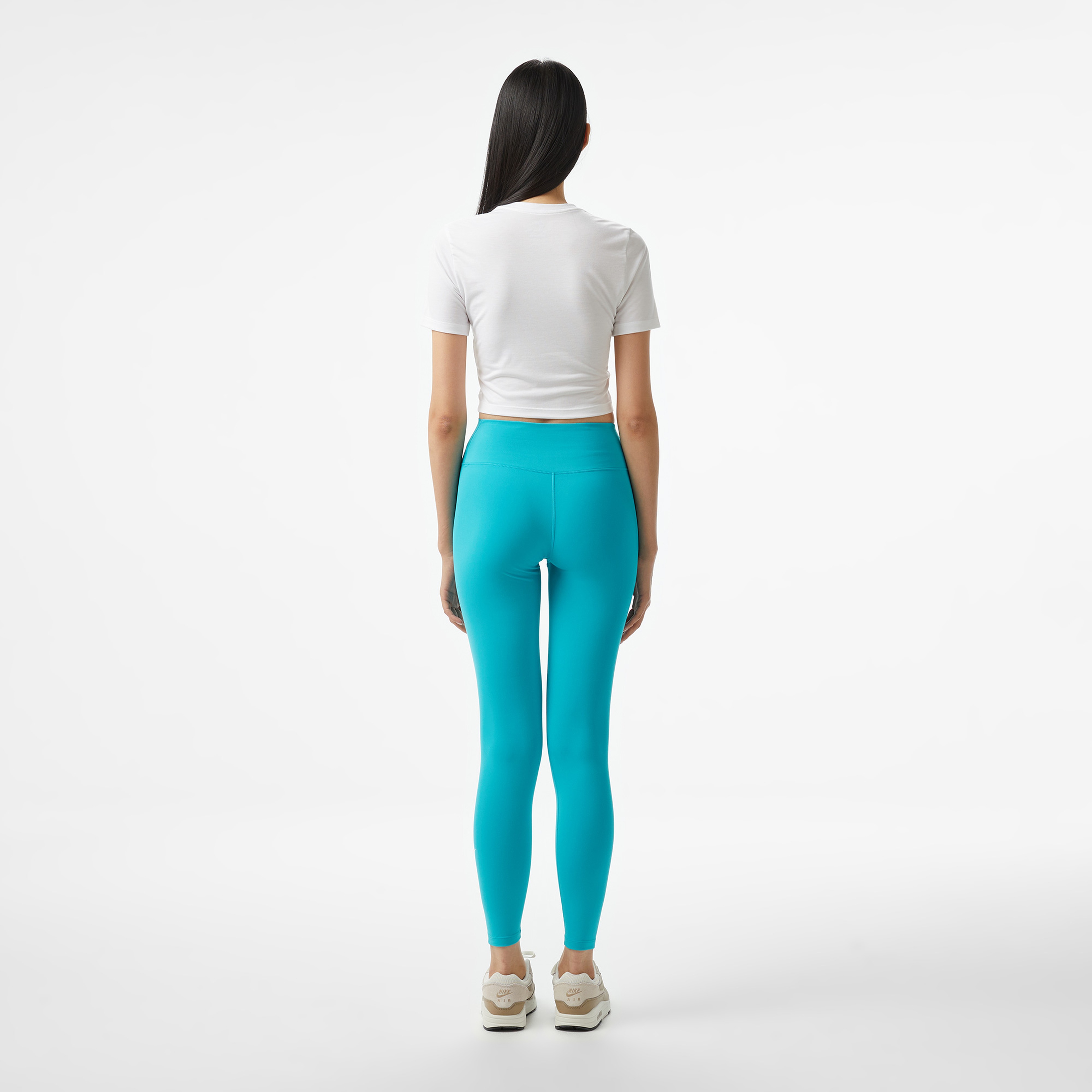 Nike Dri-FIT One Hr Tight Wt Kadın Yeşil Antrenman Taytı