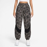 Nike Sportswear Woven Printed Kadın Siyah Eşofman Altı