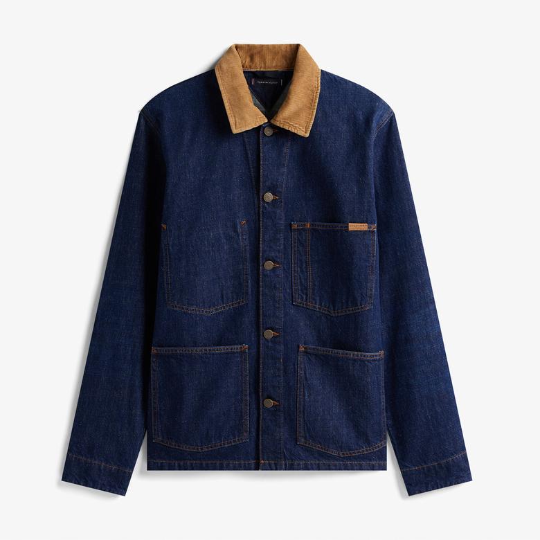 Tommy Hilfiger Chore Lincoln Indigo Erkek Mavi Ceket